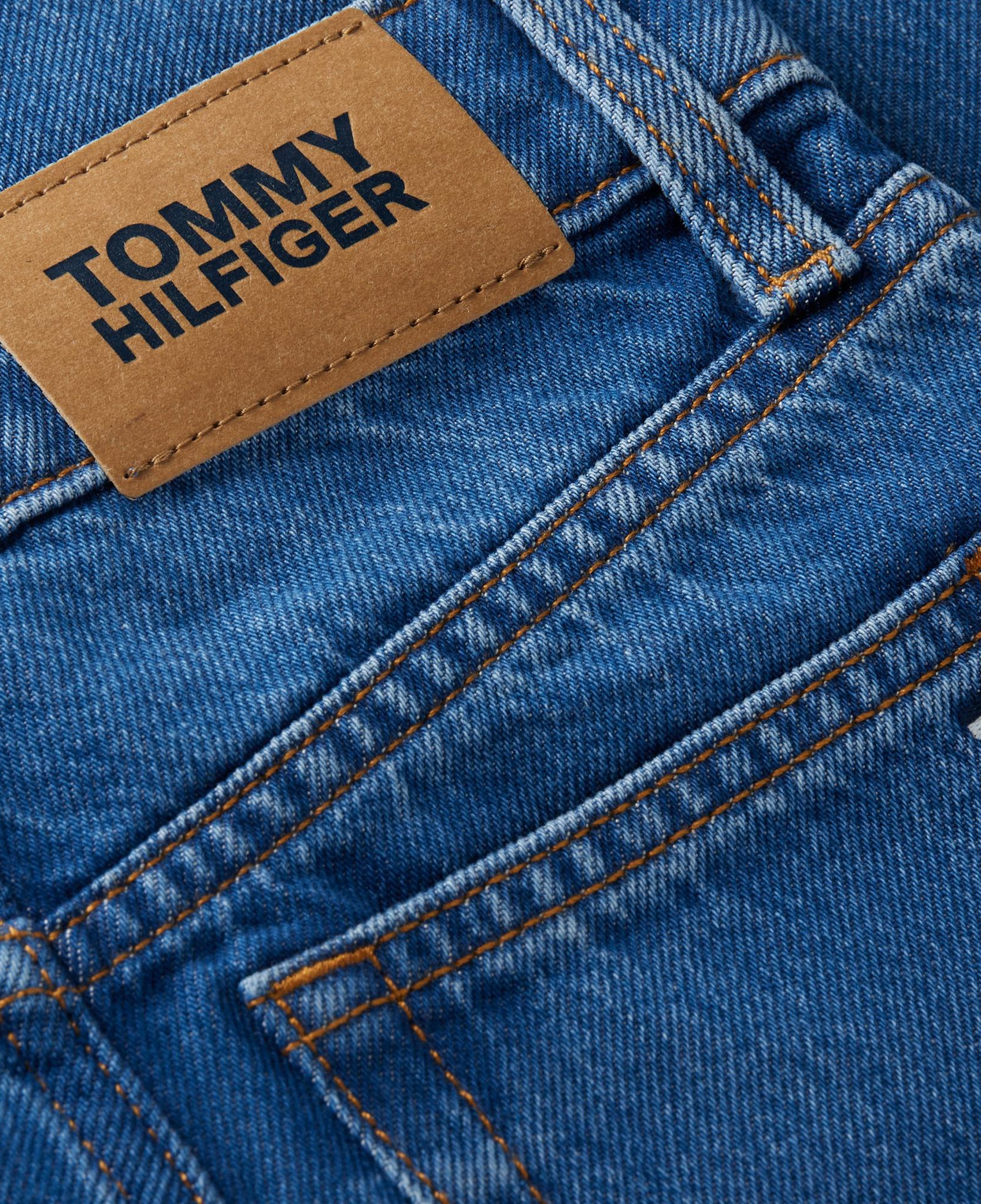 Tommy Hilfiger Mabel Wide Leg Çocuk Mavi Jean