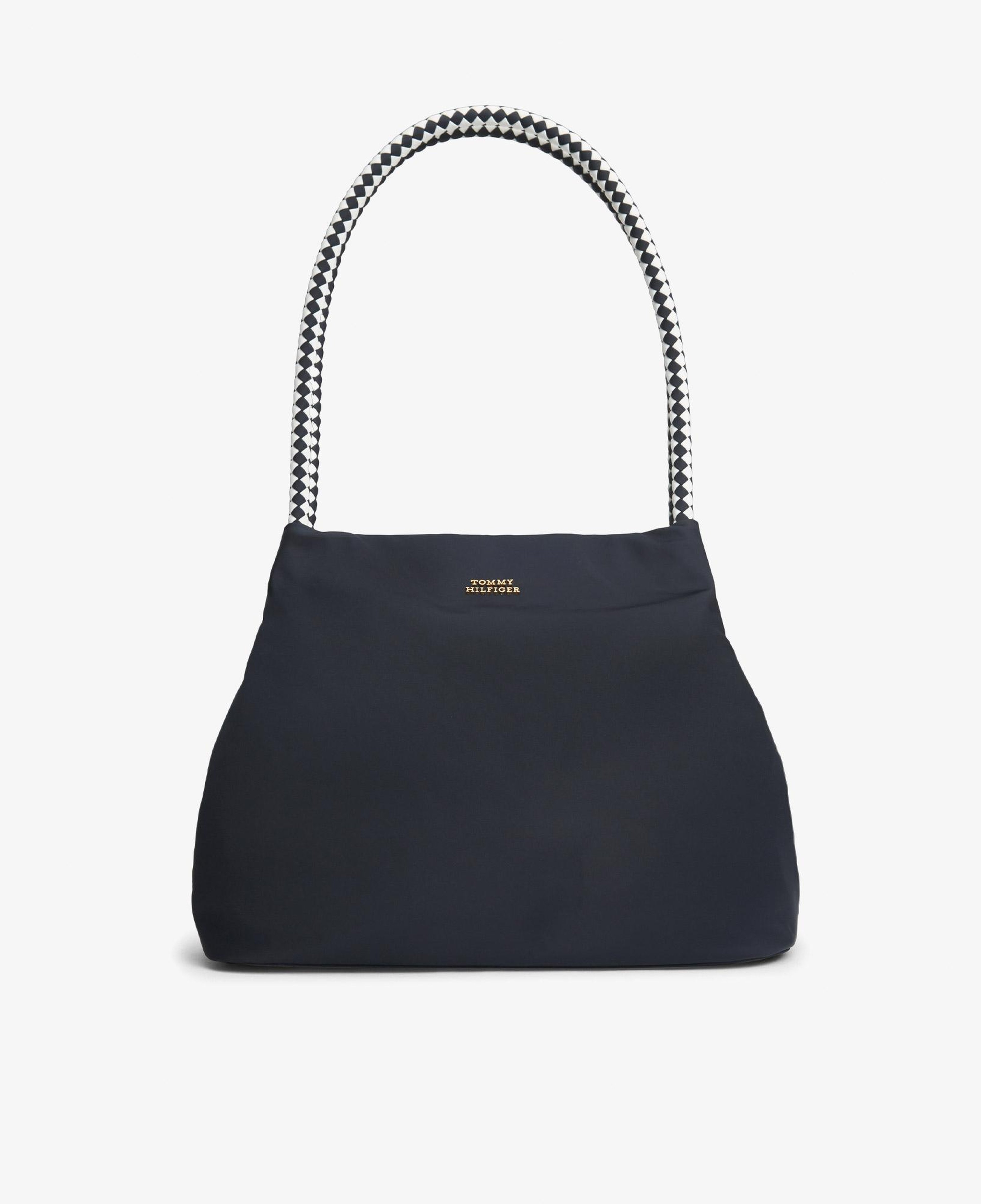 Tommy Hilfiger Marina Hobo/Tote Nylon Kadın Mavi El Çantası