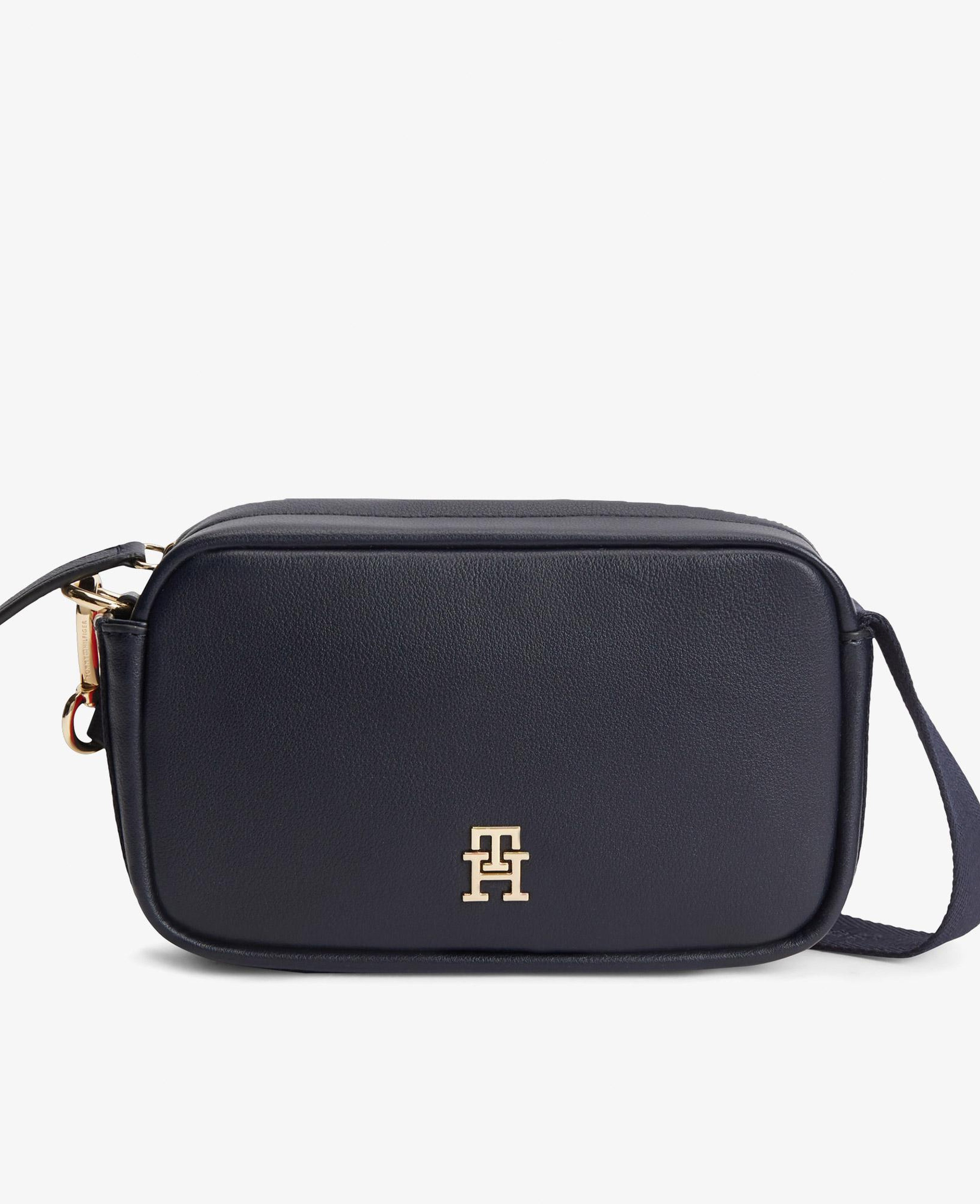 Tommy Hilfiger Logotape Kadın Mavi El Çantası