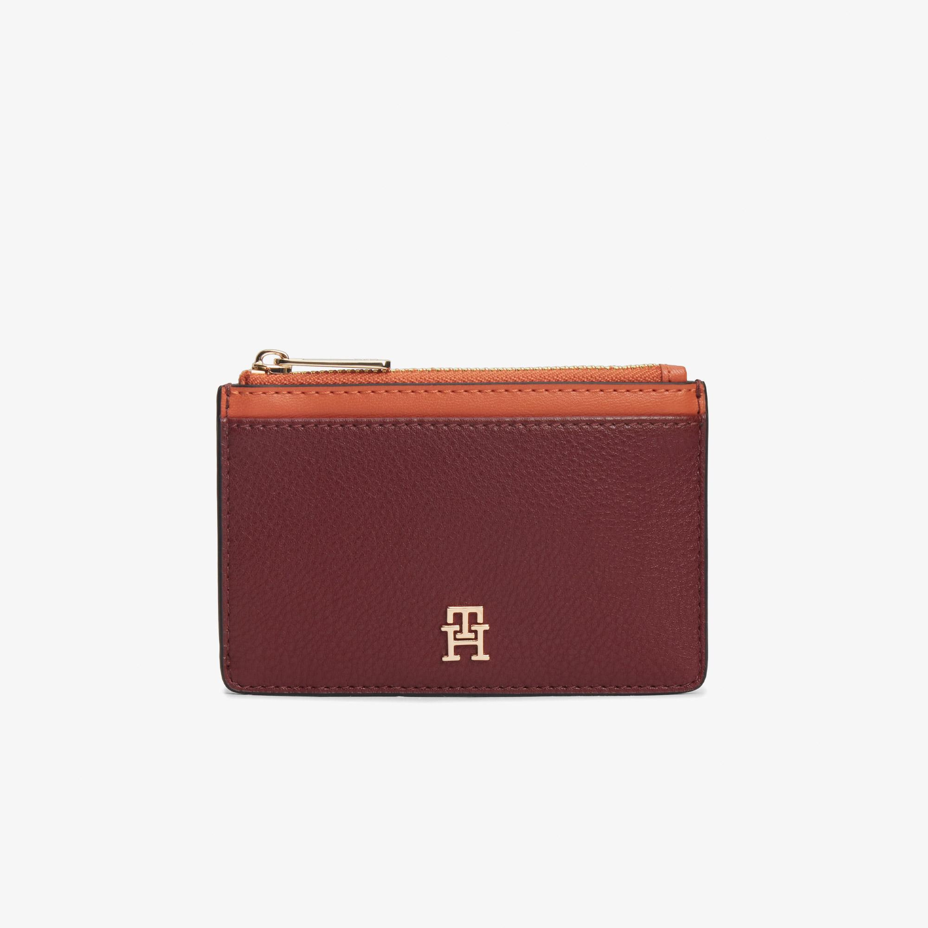 Tommy Hilfiger Icon Long Seasonal Kadın Bordo Kartlık