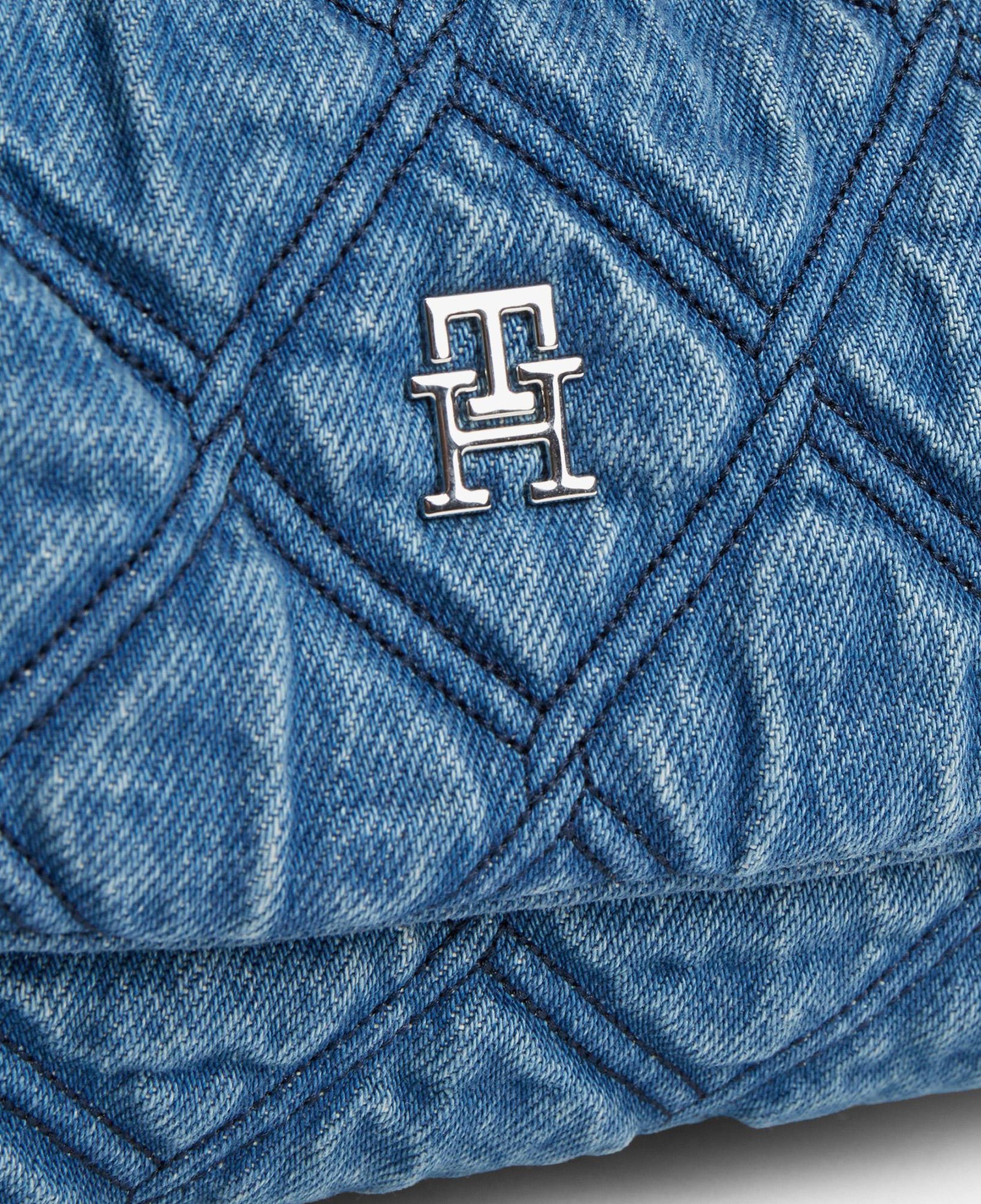 Tommy Hilfiger Feminine Denim Kadın Mavi El Çantası