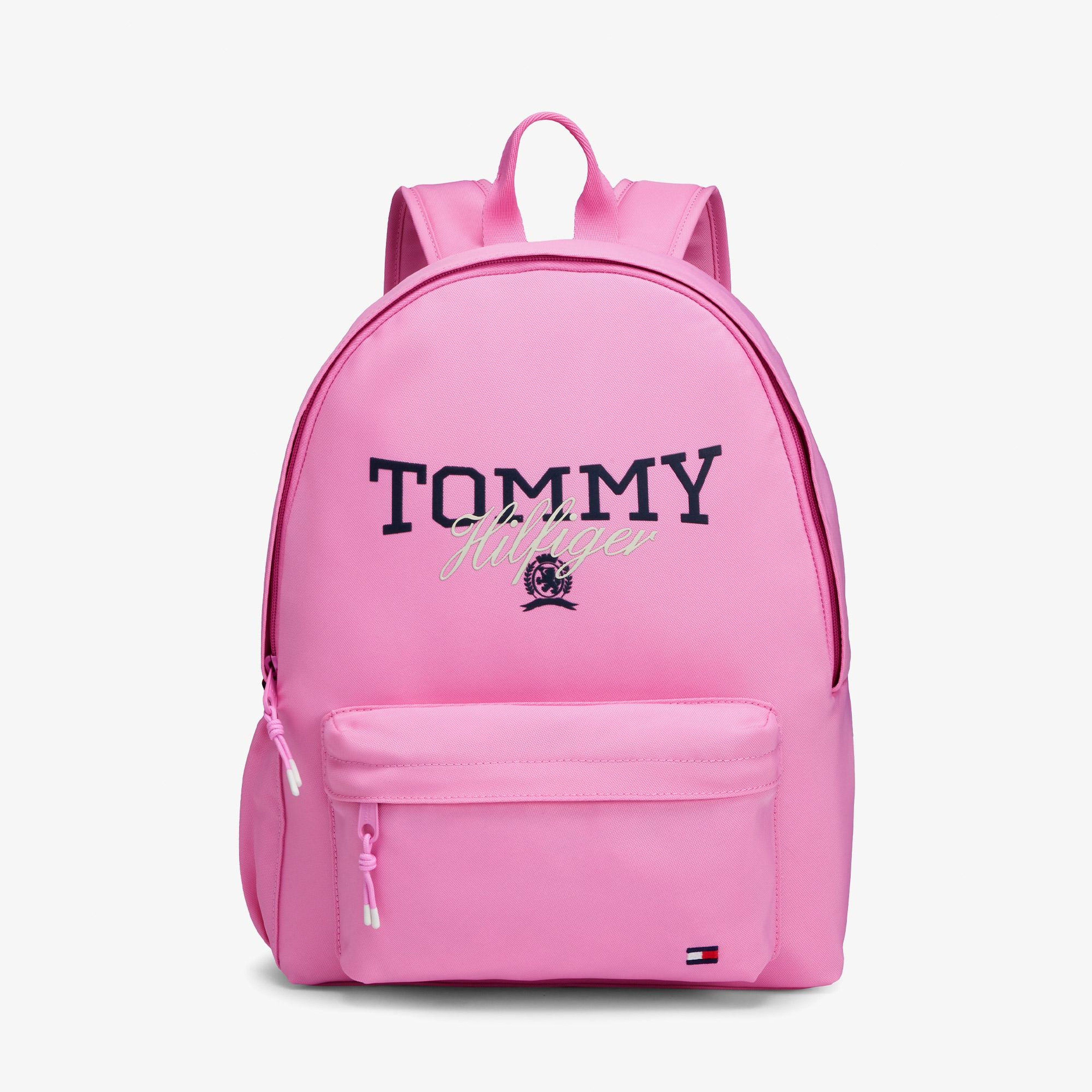 Tommy Hilfiger Seasonal Graphic Çocuk Pembe Sırt Çantası