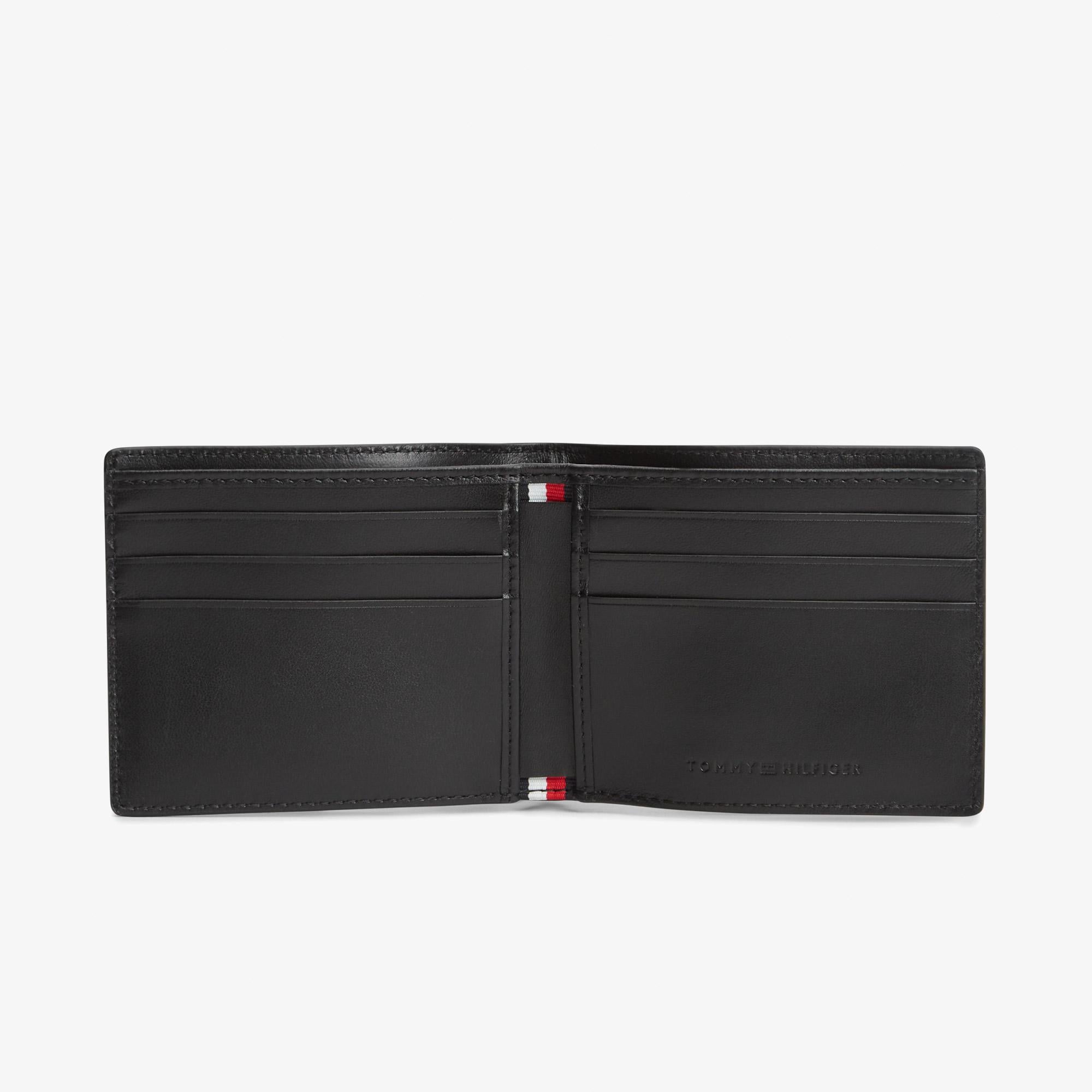 Tommy Hilfiger Foundation Mini Erkek Siyah Cüzdan