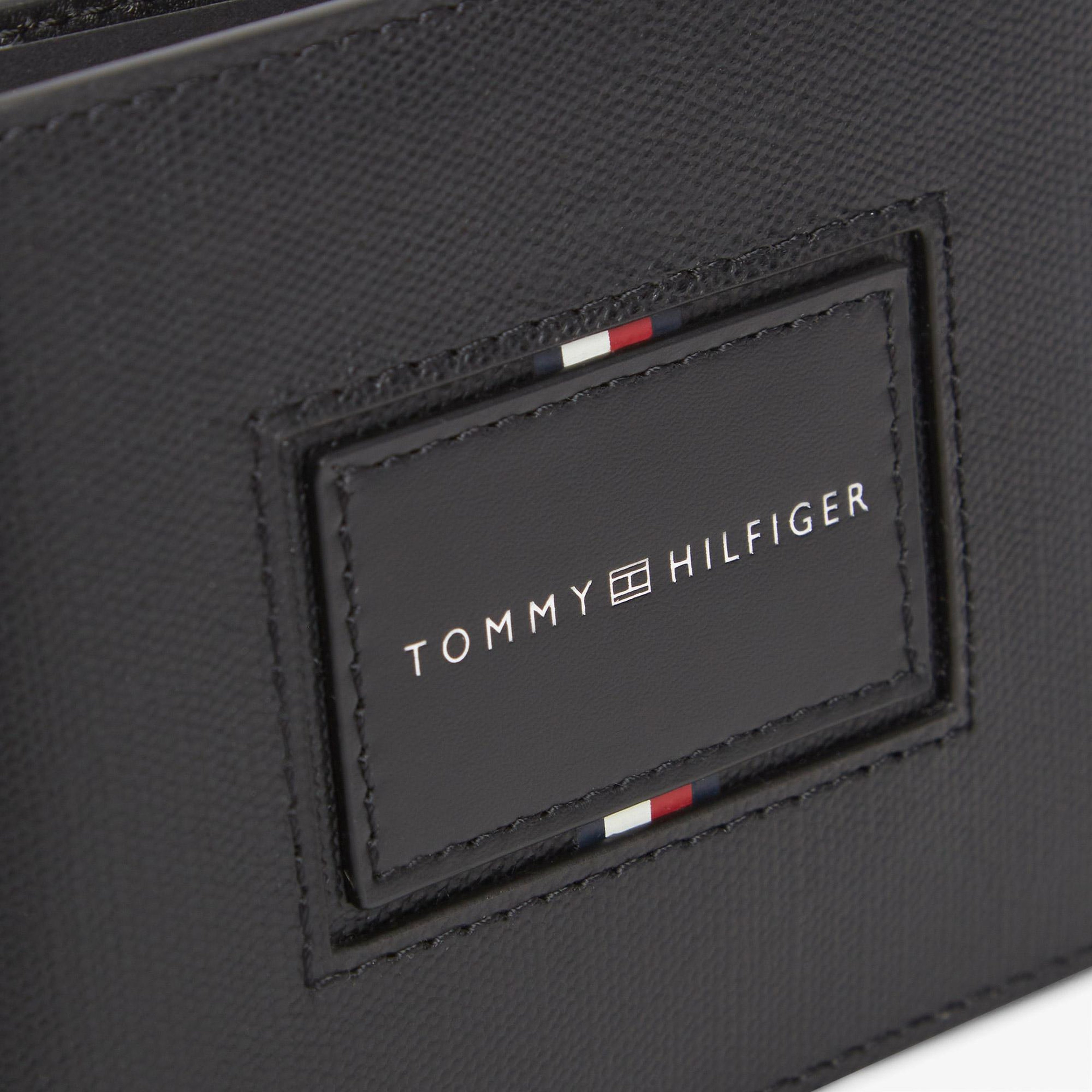 Tommy Hilfiger Foundation Mini Erkek Siyah Cüzdan