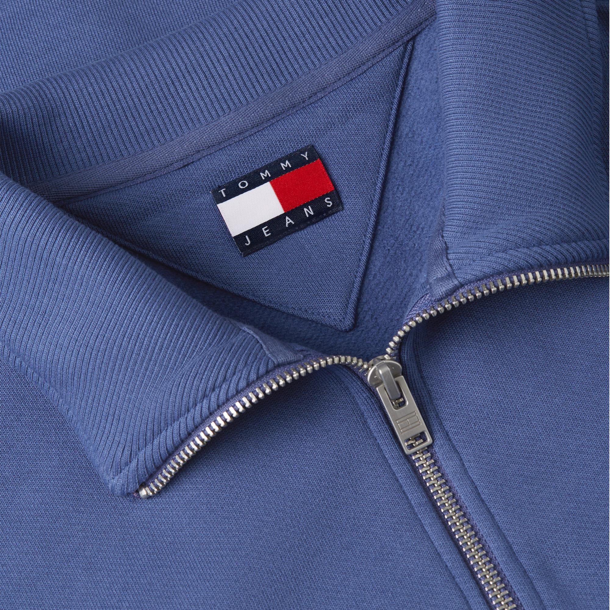 Tommy Hilfiger Badge Erkek Mavi Sweatshirt