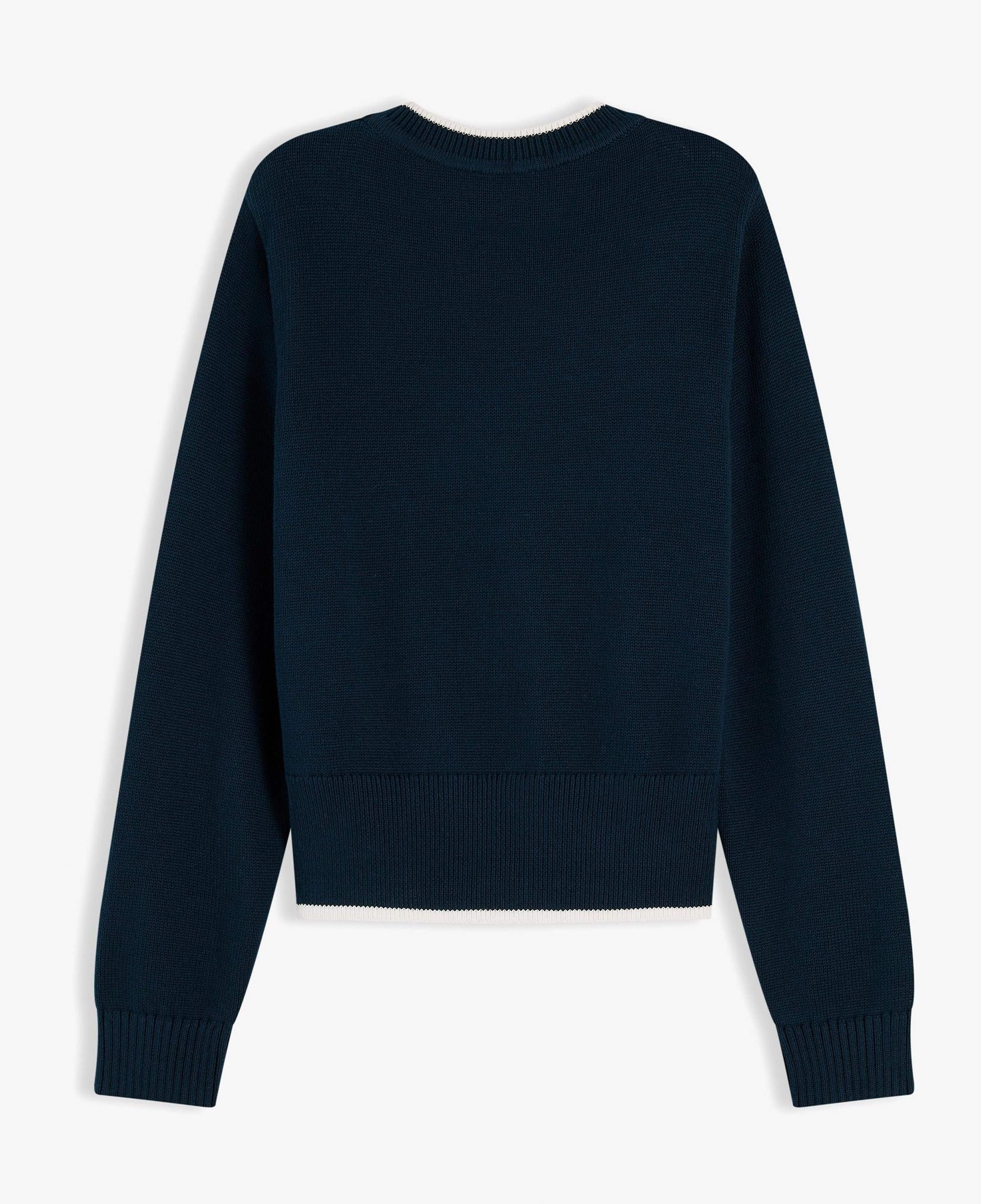 Tommy Hilfiger Nautical Kadın Mavi Triko
