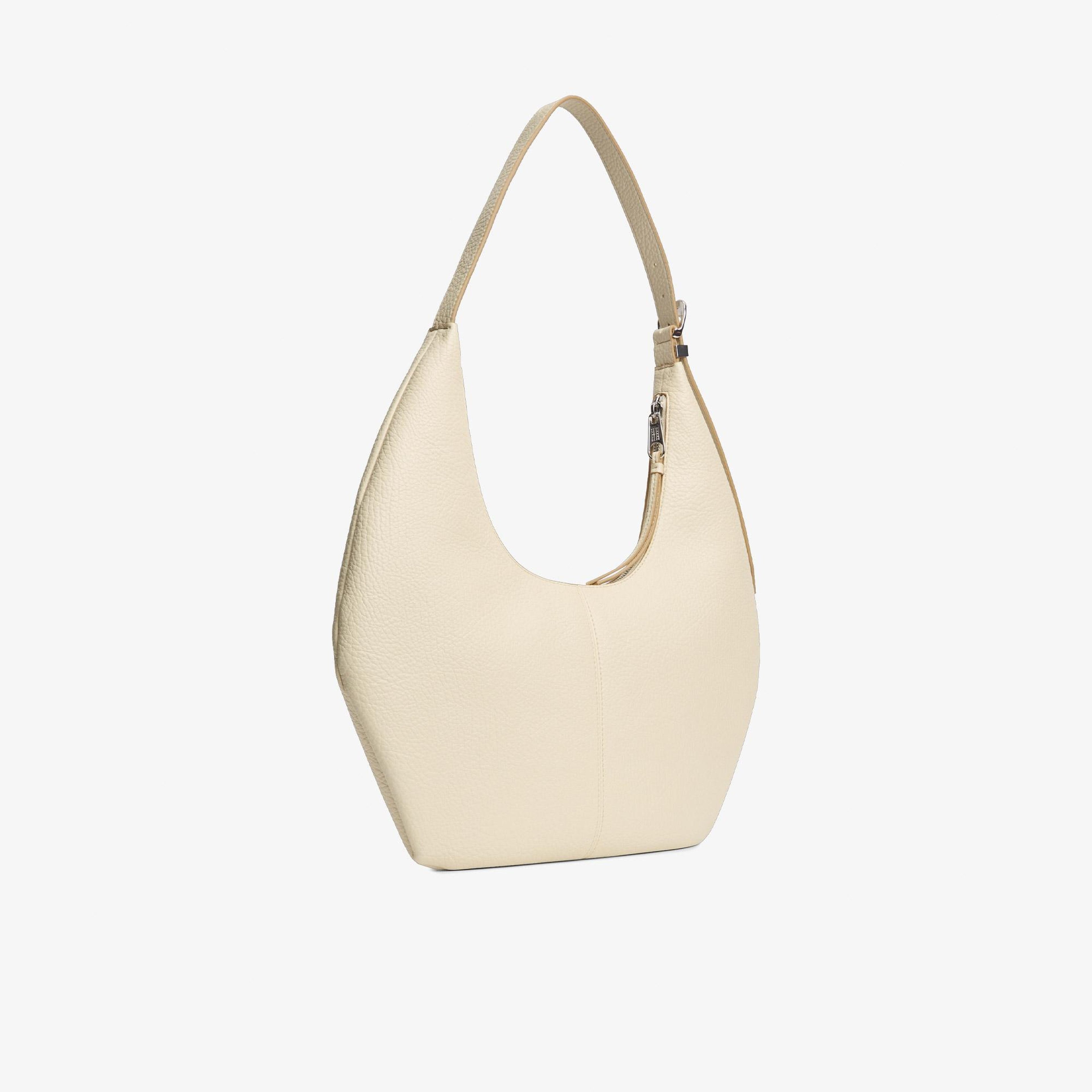 Tommy Hilfiger Slouchy City Hobo Kadın Bej Omuz Çantası