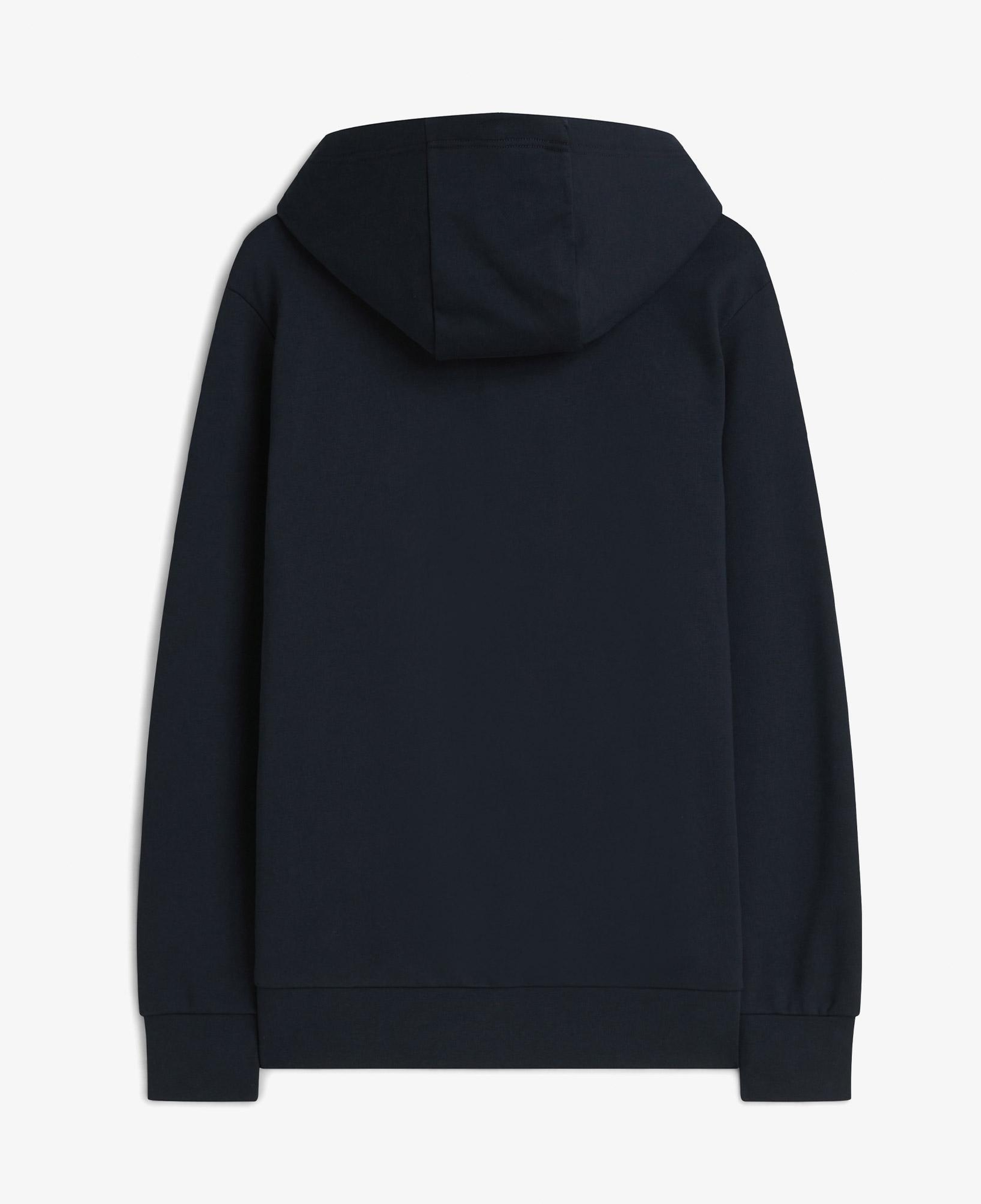 Tommy Hilfiger Script Flag Erkek Mavi Sweatshirt