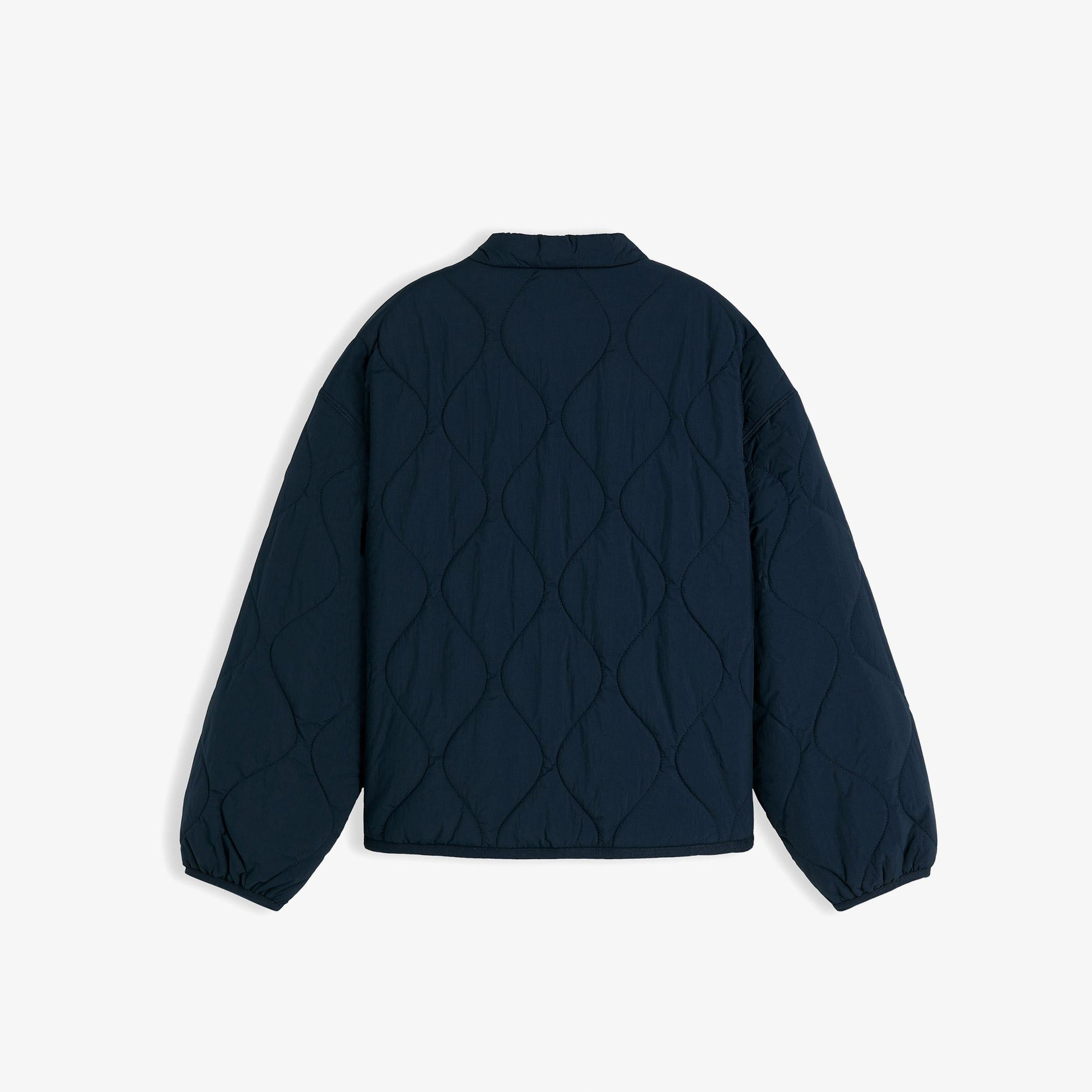 Tommy Hilfiger Quilted Çocuk Lacivert Mont