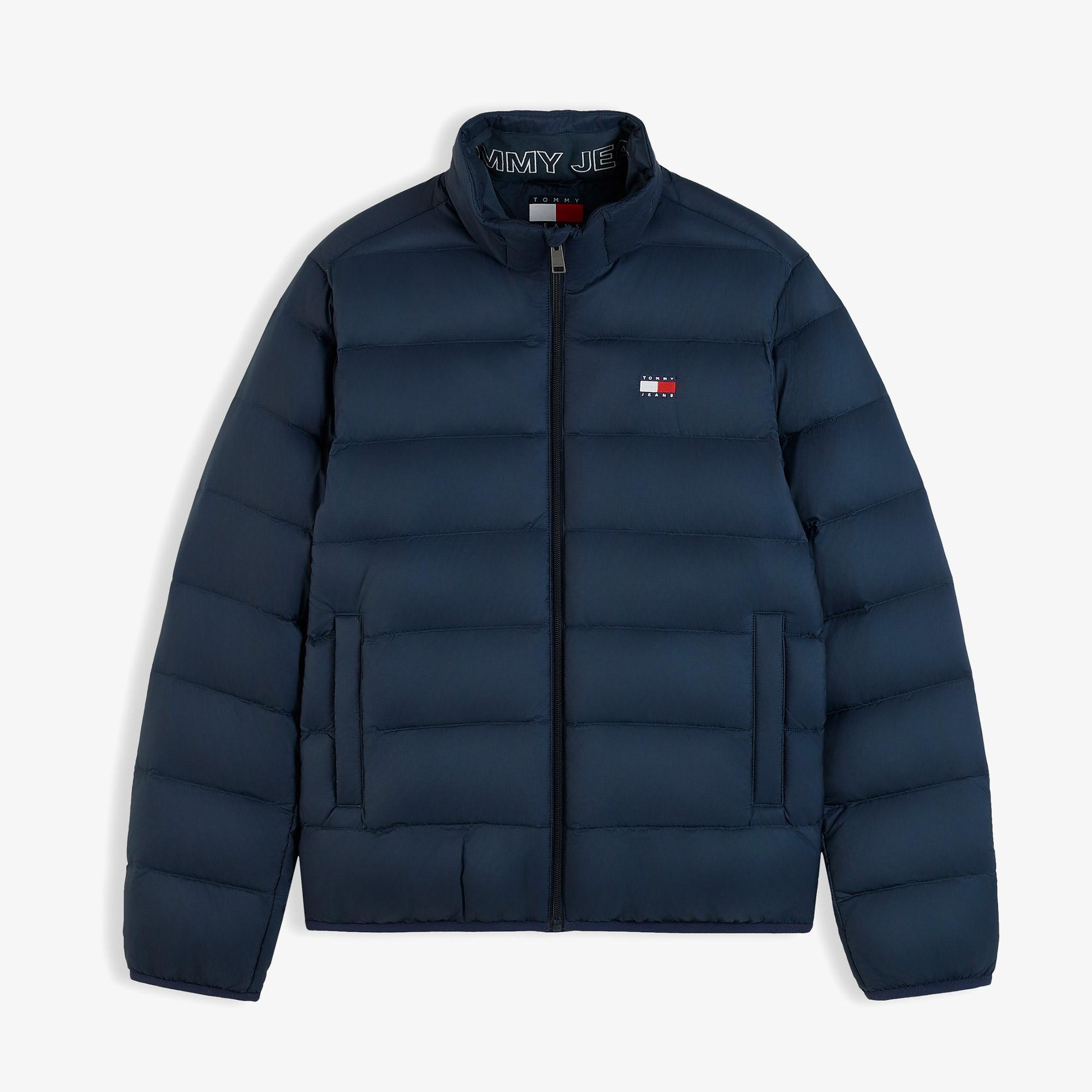 Tommy Hilfiger Light Down Erkek Mavi Mont