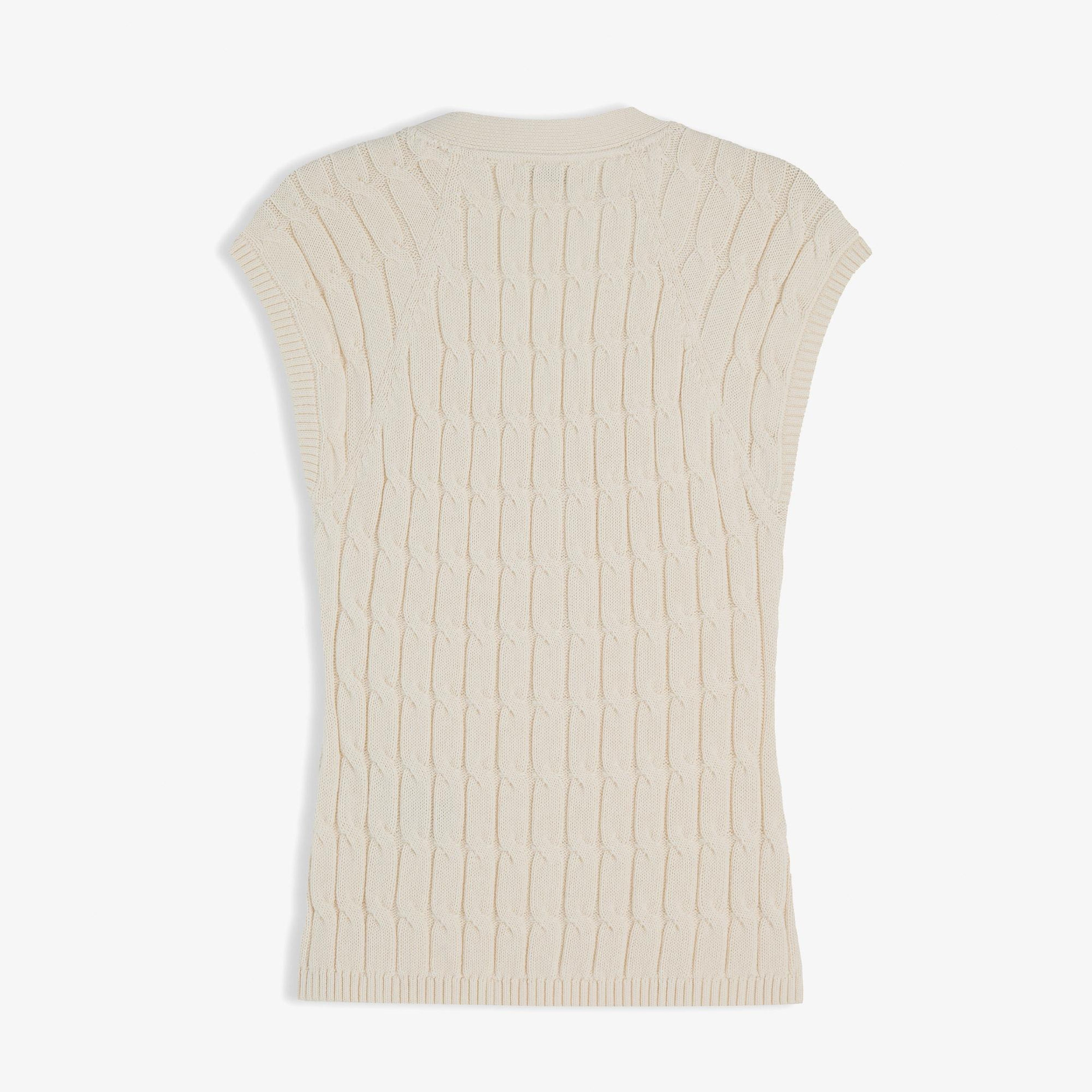 Tommy Hilfiger Mid Cable Cardi Kadın Sarı Triko