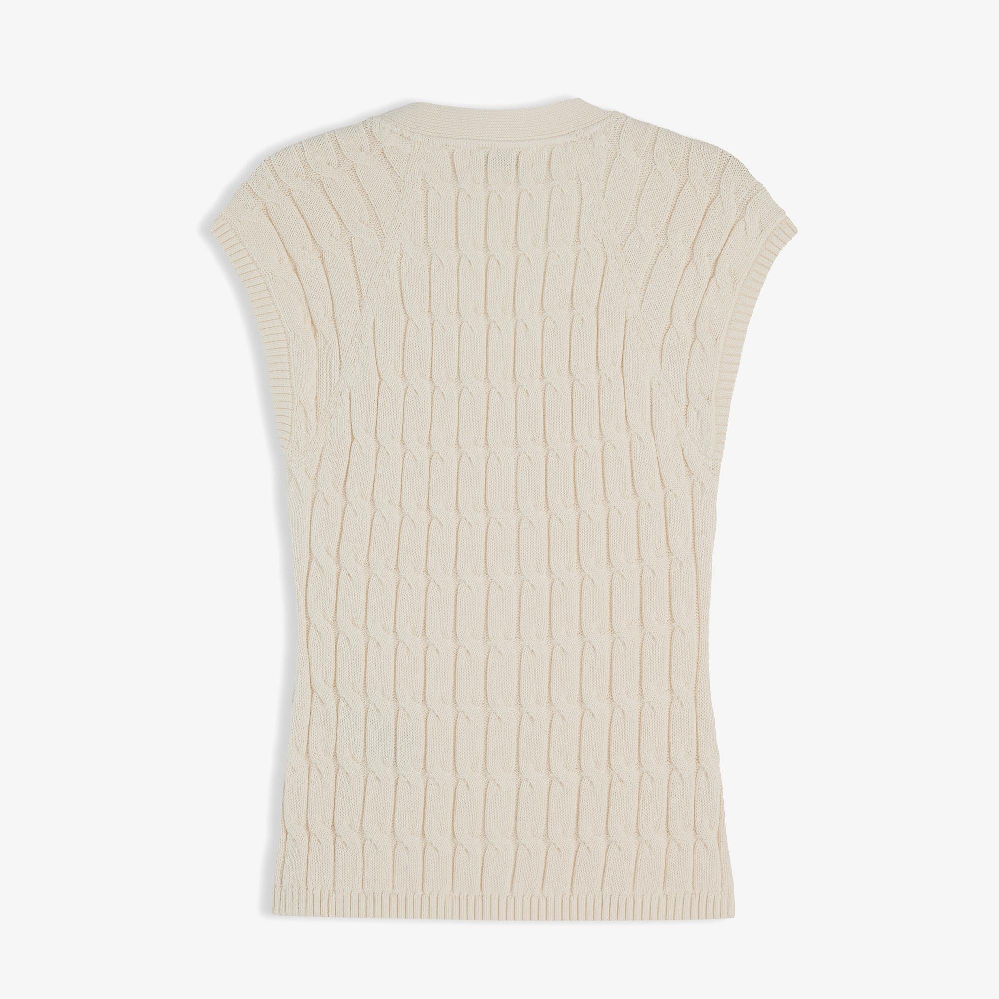 Tommy Hilfiger Mid Cable Cardi Kadın Sarı Triko