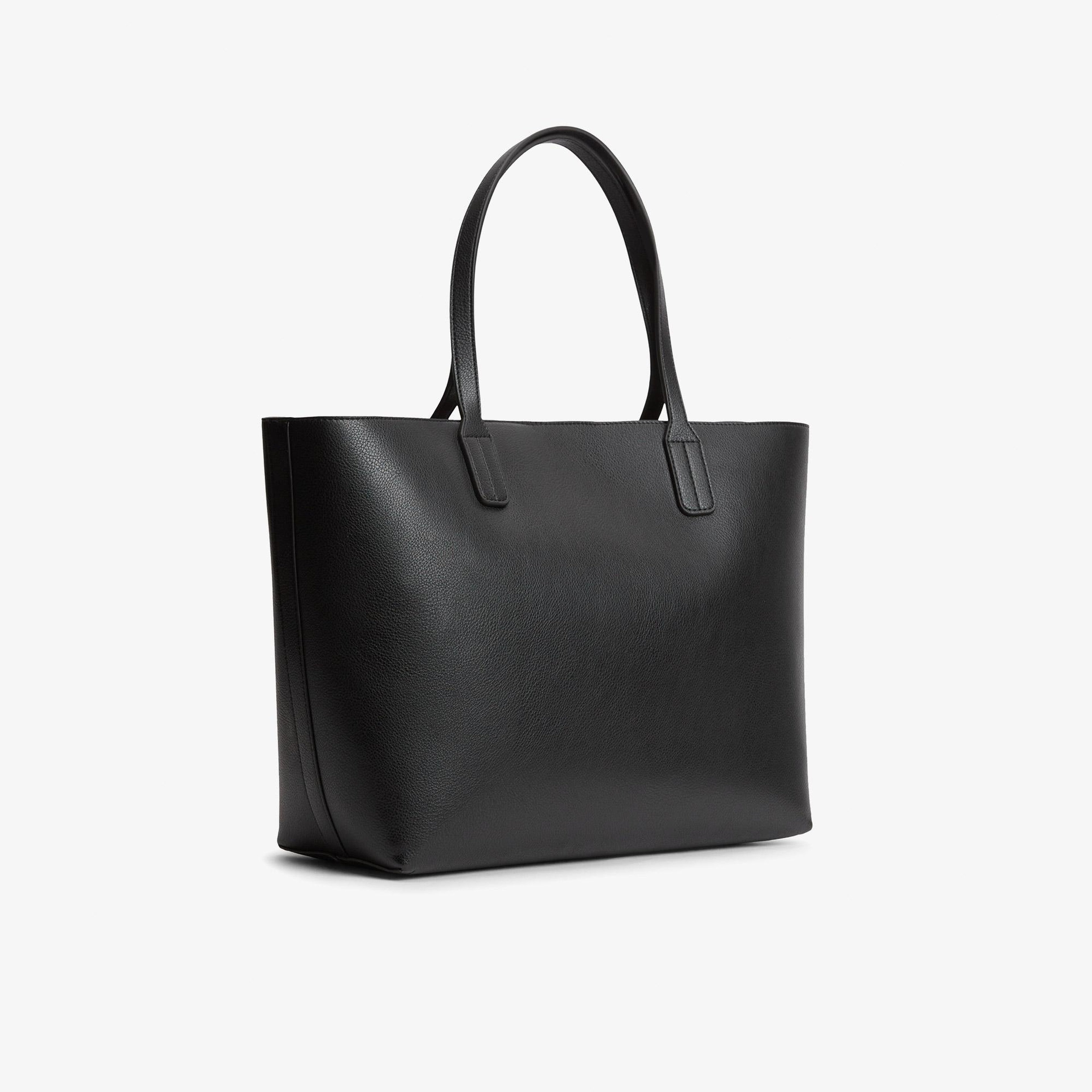 Tommy Hilfiger Icon Tote Kadın Siyah Omuz Çantası