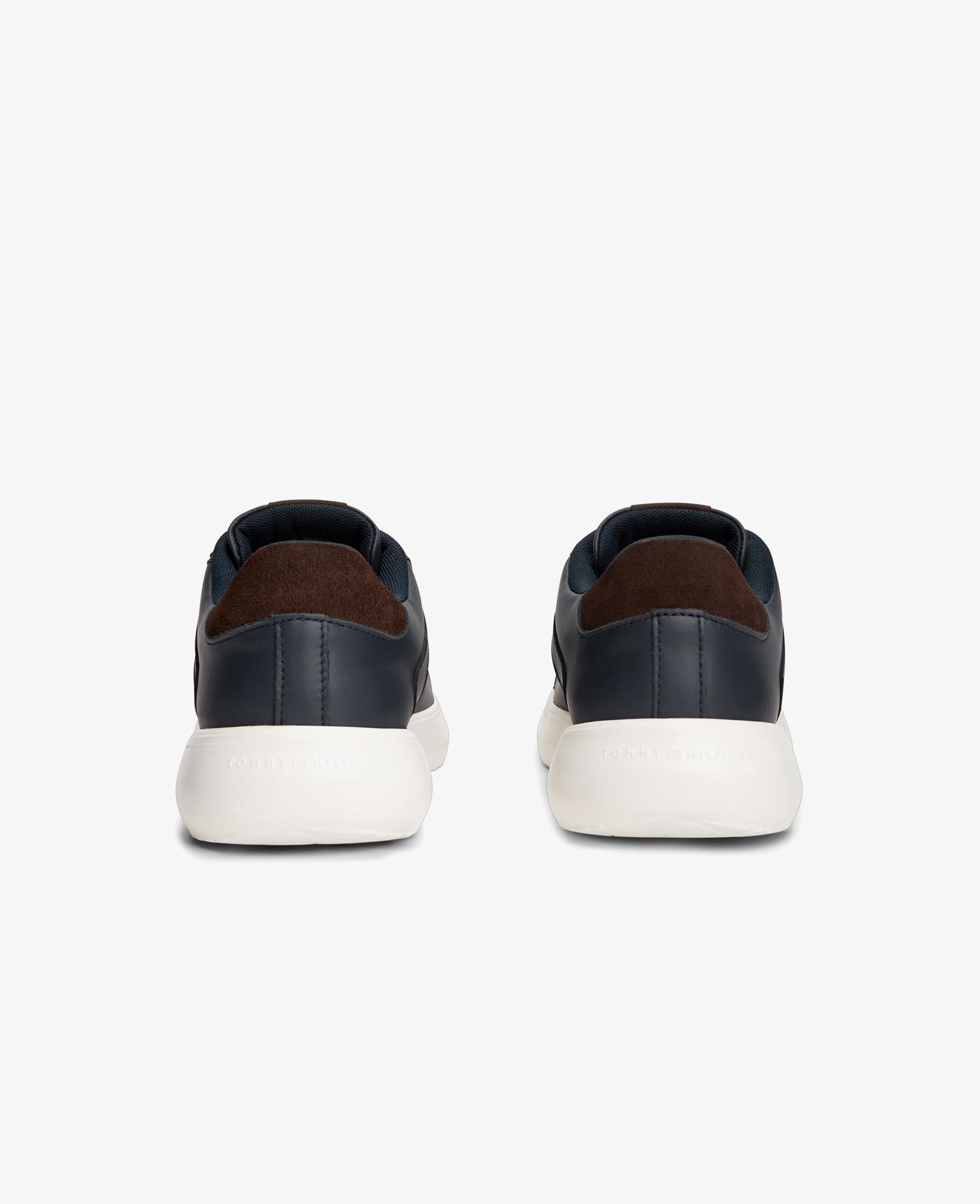 Tommy Hilfiger Modern Lightcup Leather Erkek Mavi Sneaker