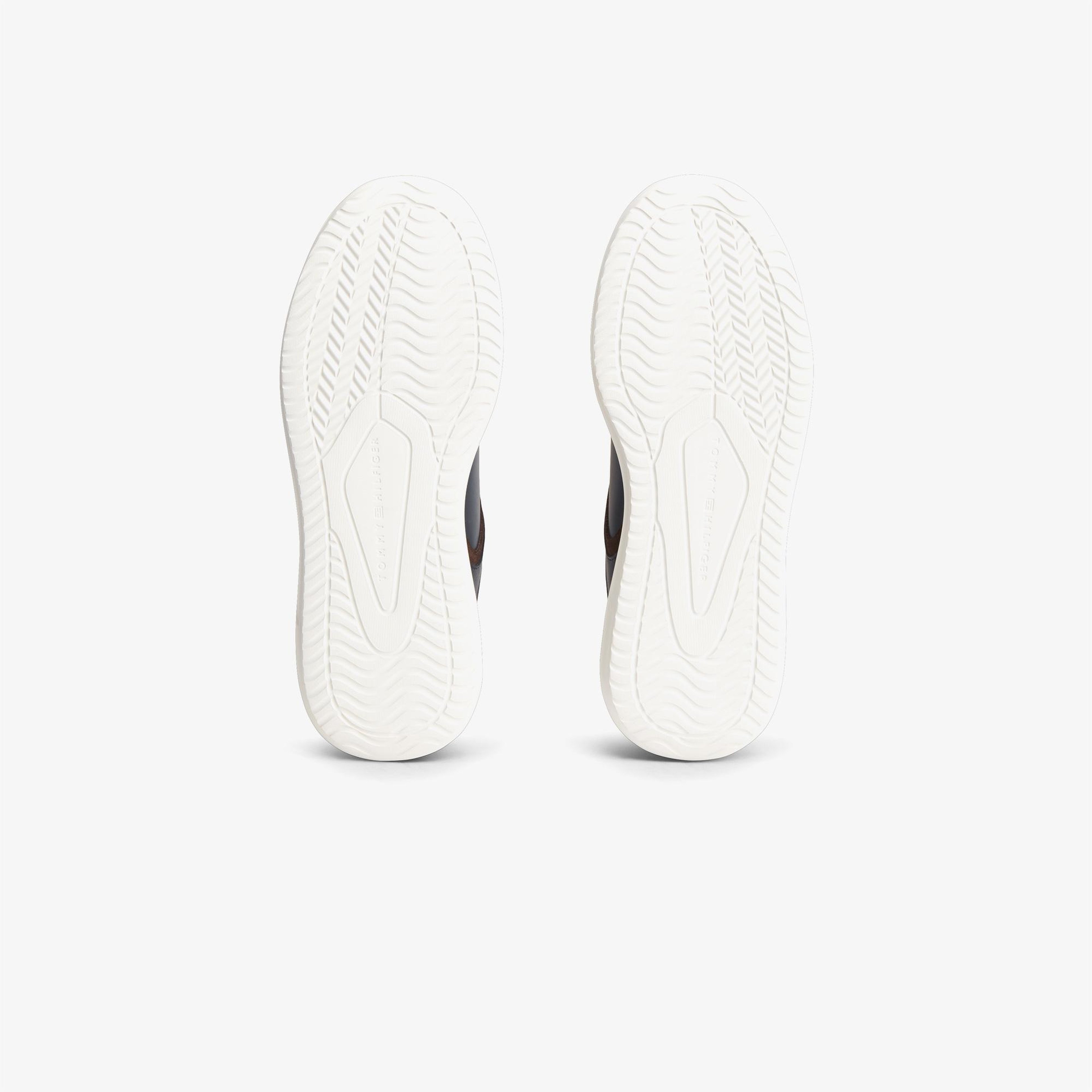 Tommy Hilfiger Modern Lightcup Leather Erkek Lacivert Sneaker
