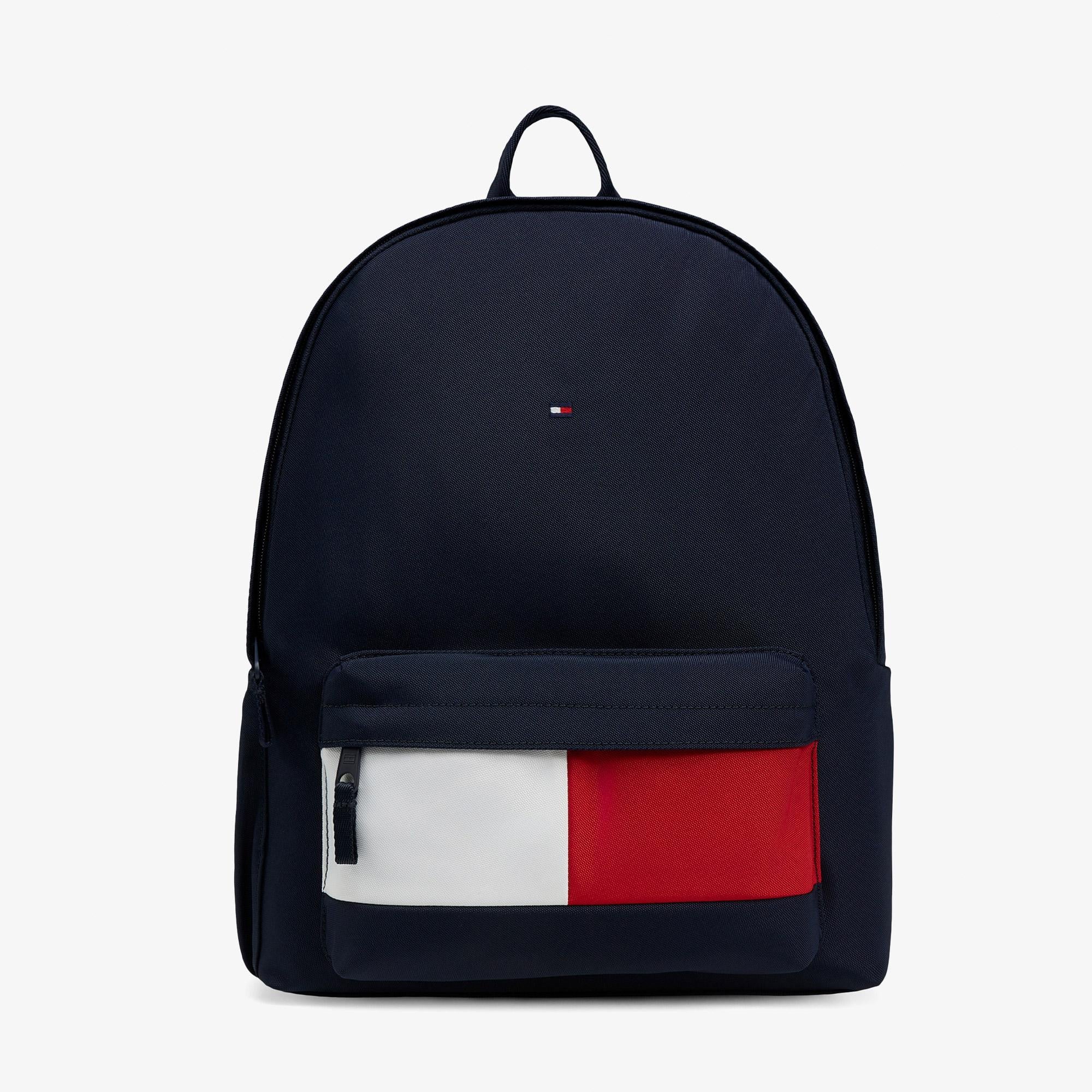 Tommy Hilfiger Essential Flag Çocuk Mavi Sırt Çantası