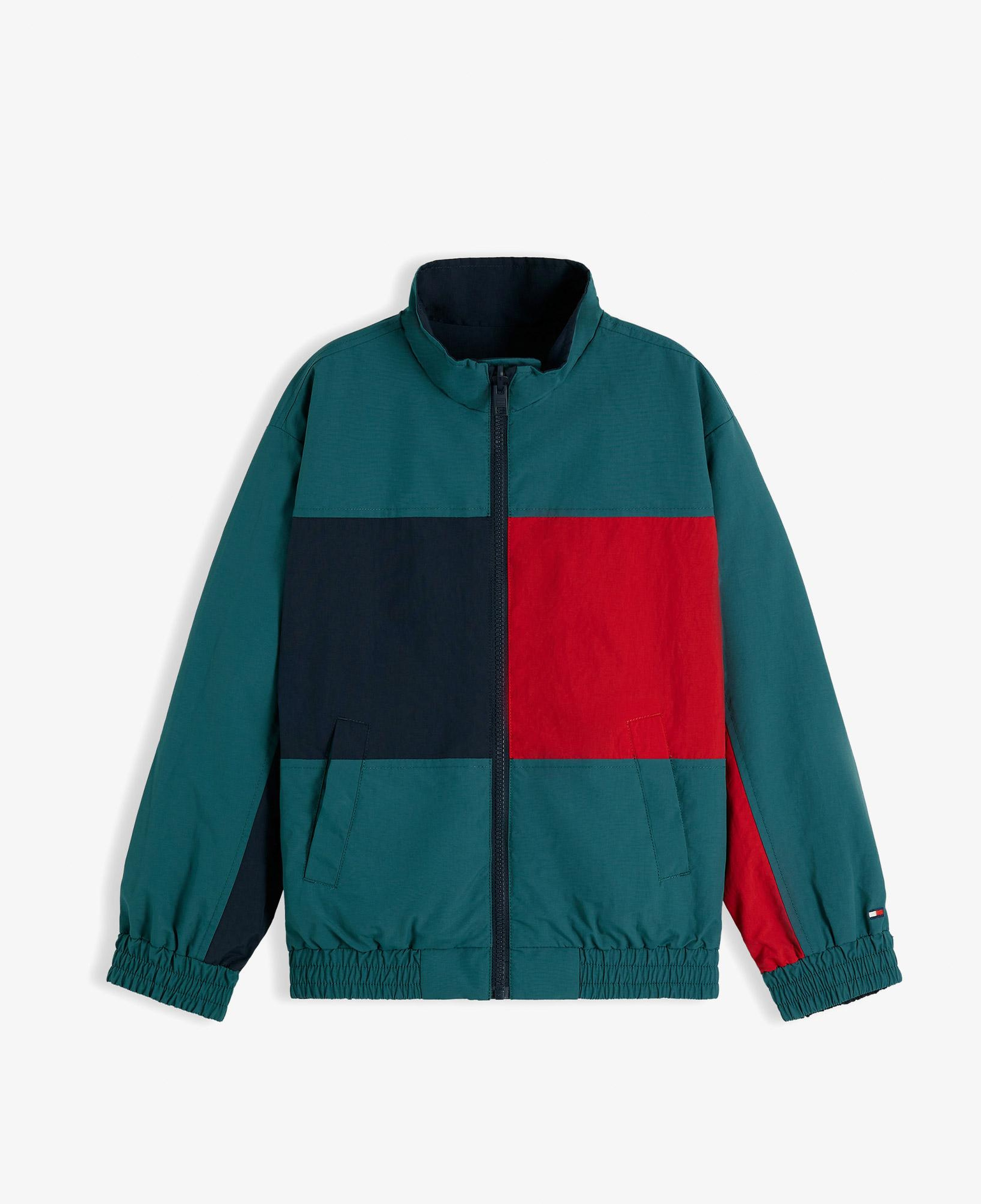 Tommy Hilfiger Flag Çocuk Mavi Ceket