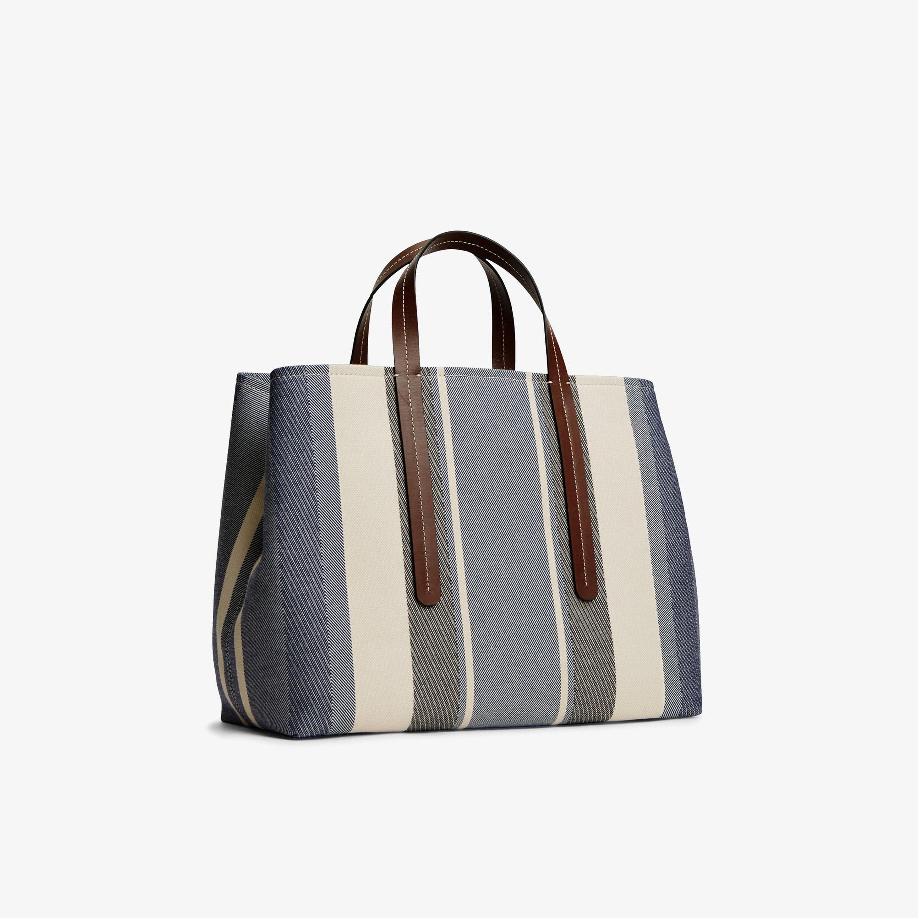 Tommy Hilfiger City Satchel Jacquard Kadın Lacivert El Çantası