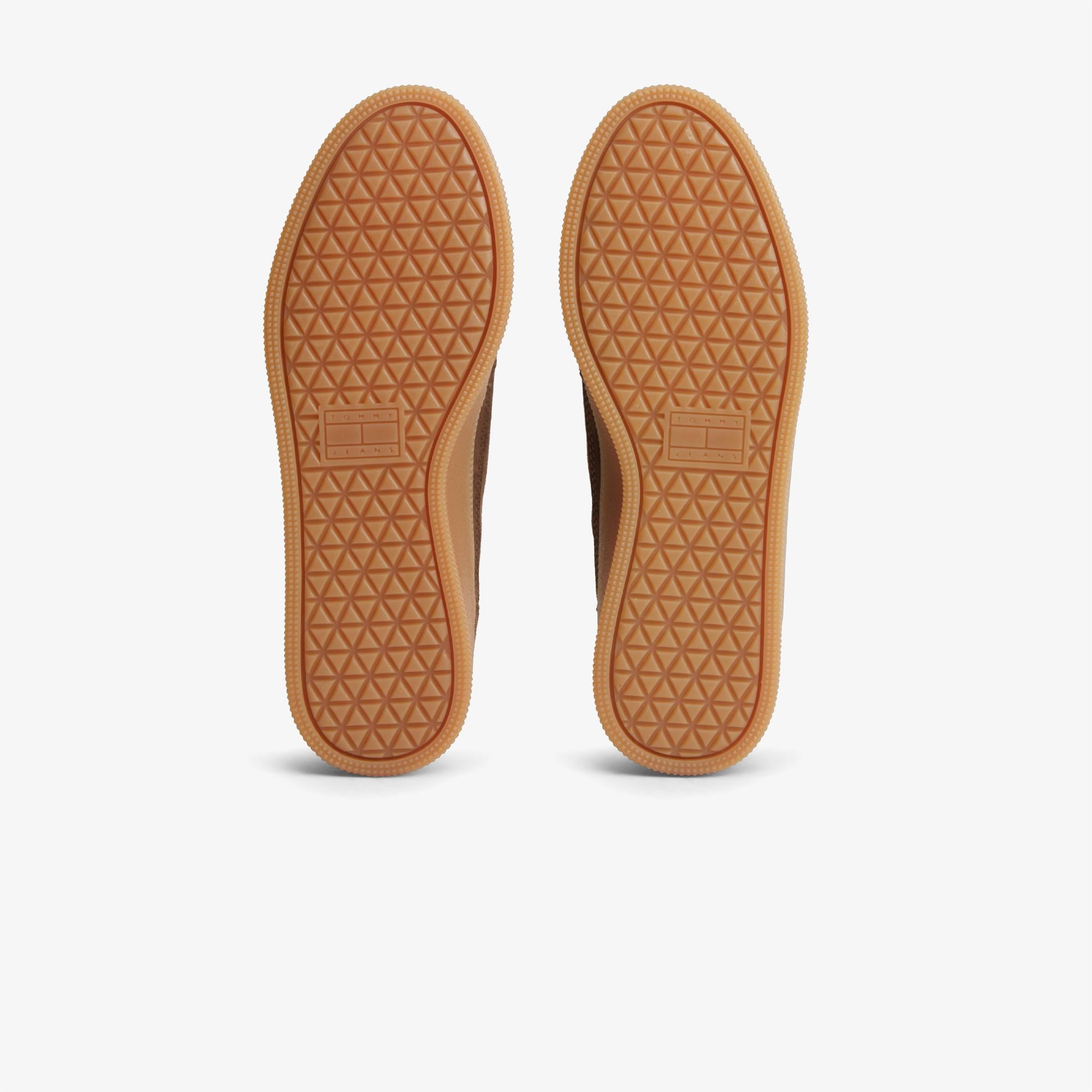 Tommy Hilfiger The Greenwich Edge Suede Erkek Kahverengi Sneaker