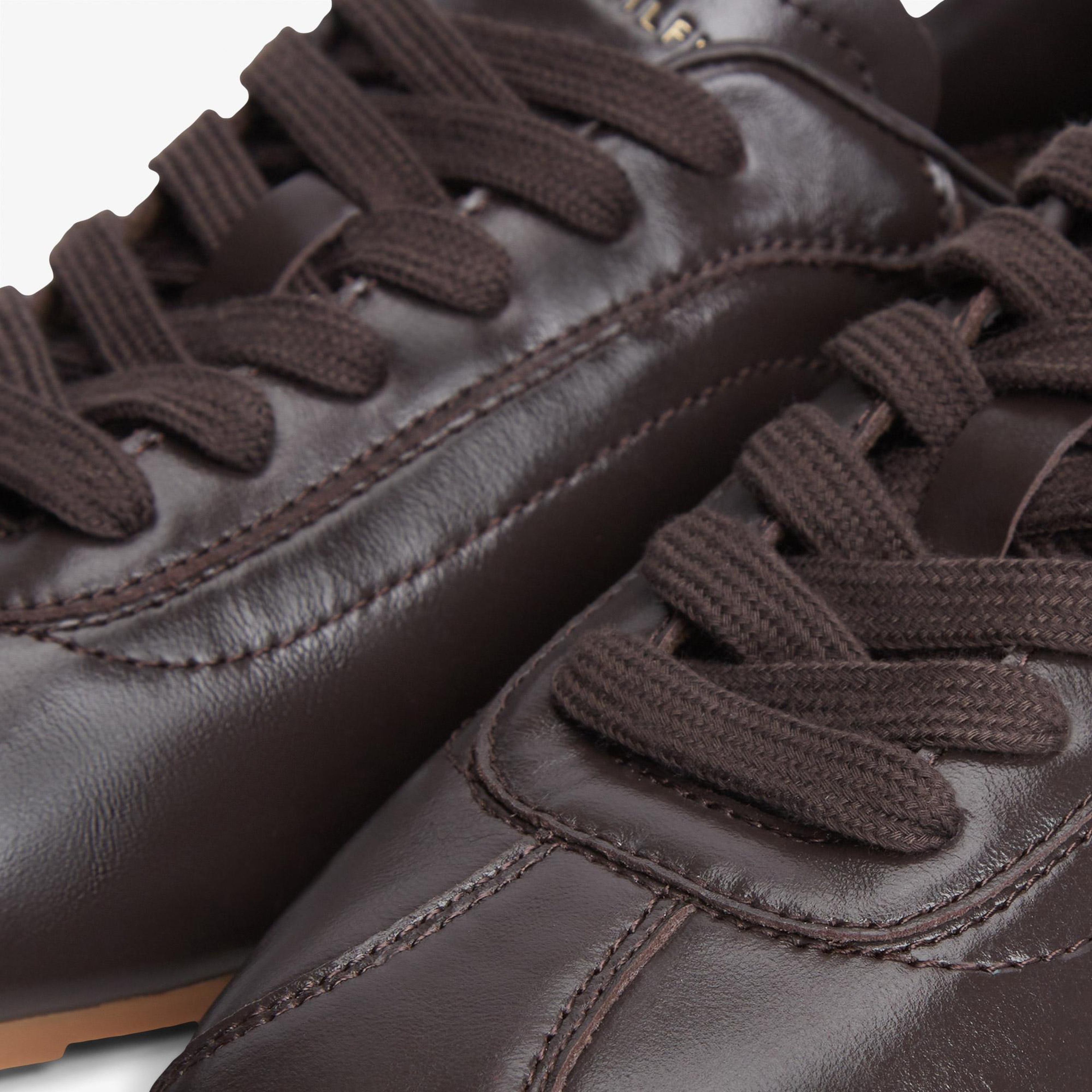 Tommy Hilfiger Bella Leather Kadın Kahverengi Sneaker