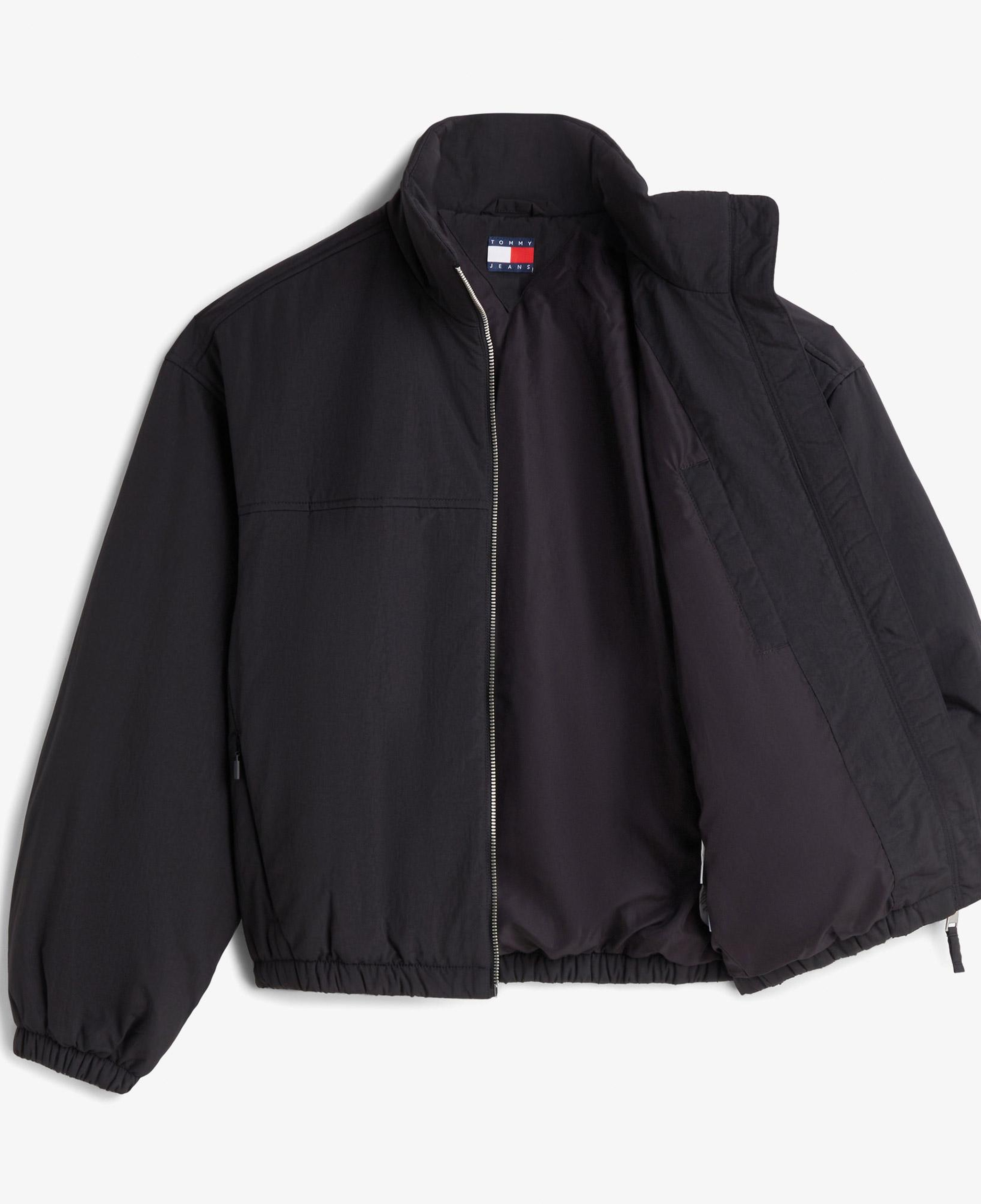 Tommy Hilfiger Padded High Neck Kadın Siyah Mont