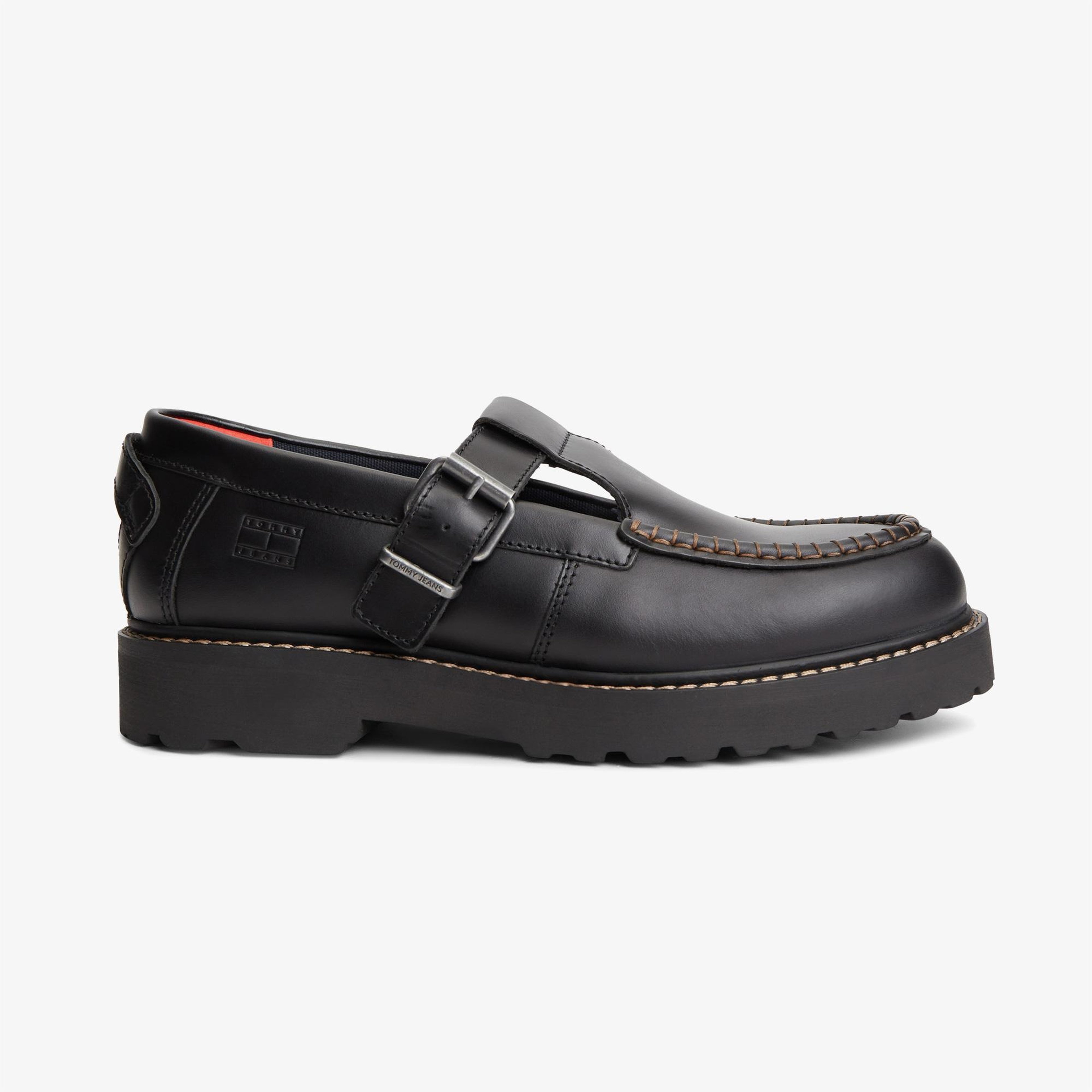 Tommy Hilfiger Archive '01 T-Bar Erkek Siyah Loafer