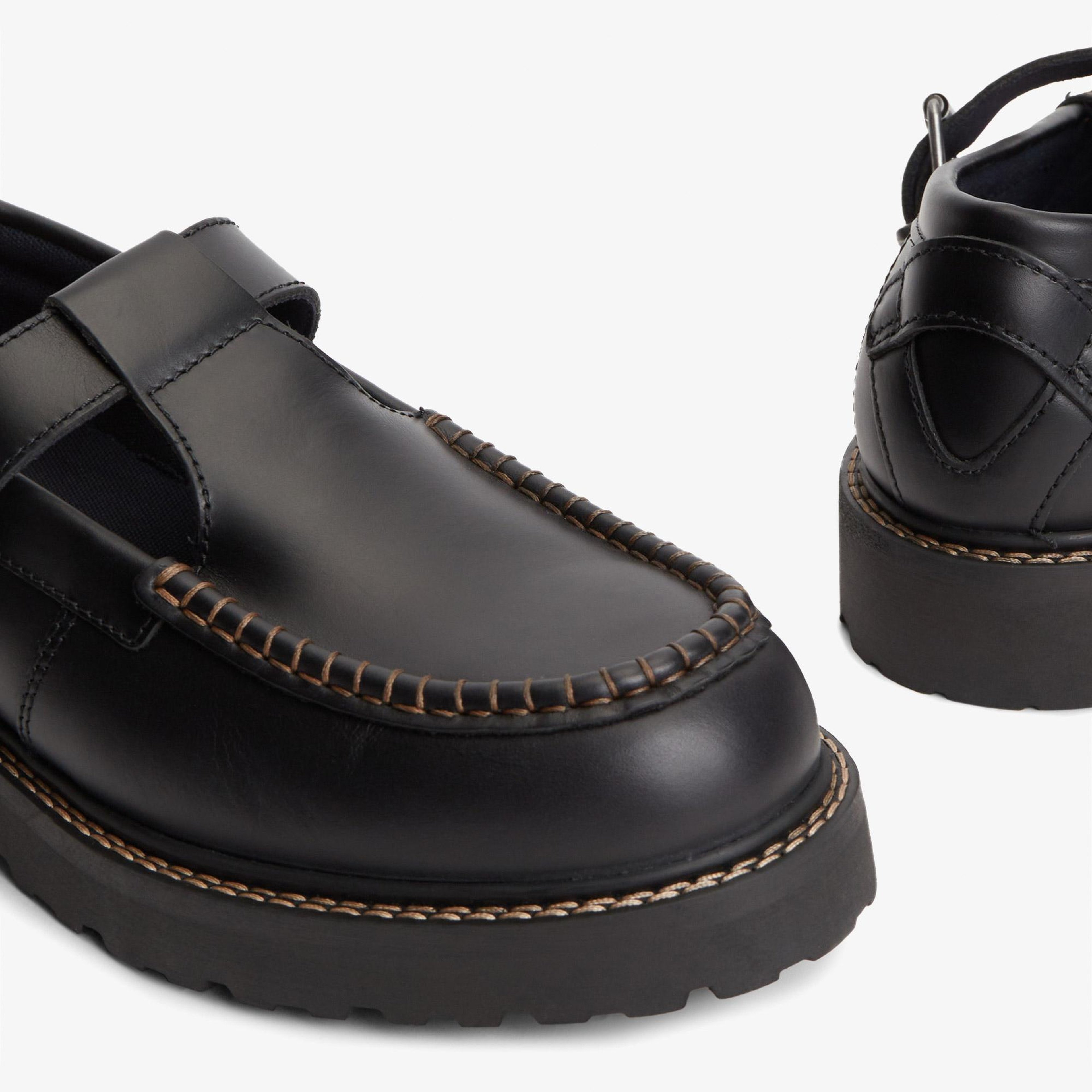 Tommy Hilfiger Archive '01 T-Bar Erkek Siyah Loafer