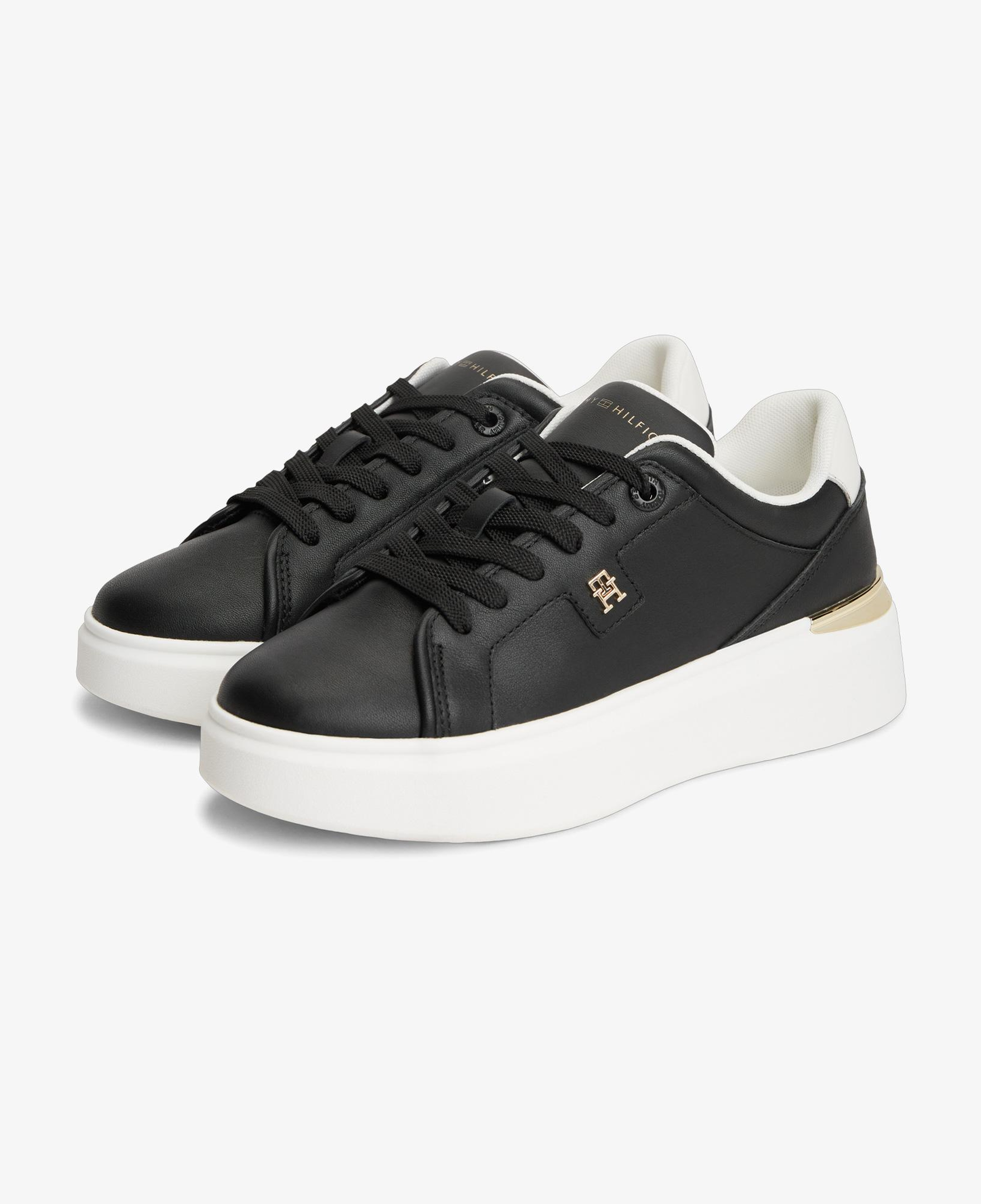 Tommy Hilfiger Chic Platform Kadın Siyah Sneaker