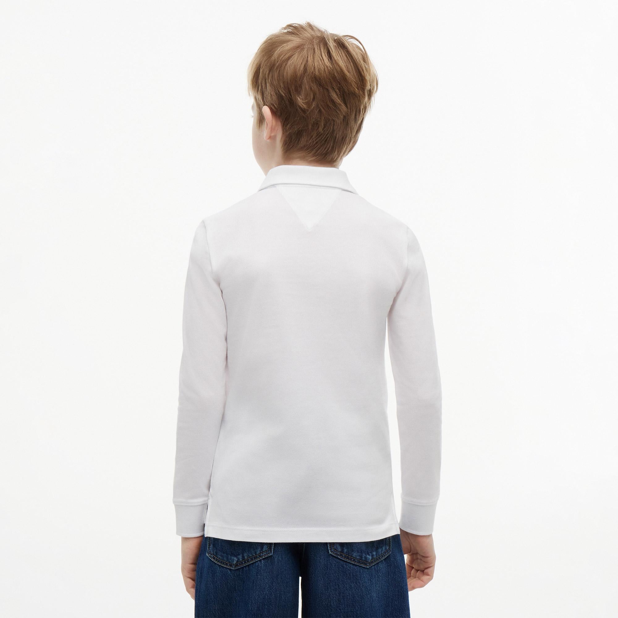 Tommy Hilfiger Çocuk Beyaz Polo