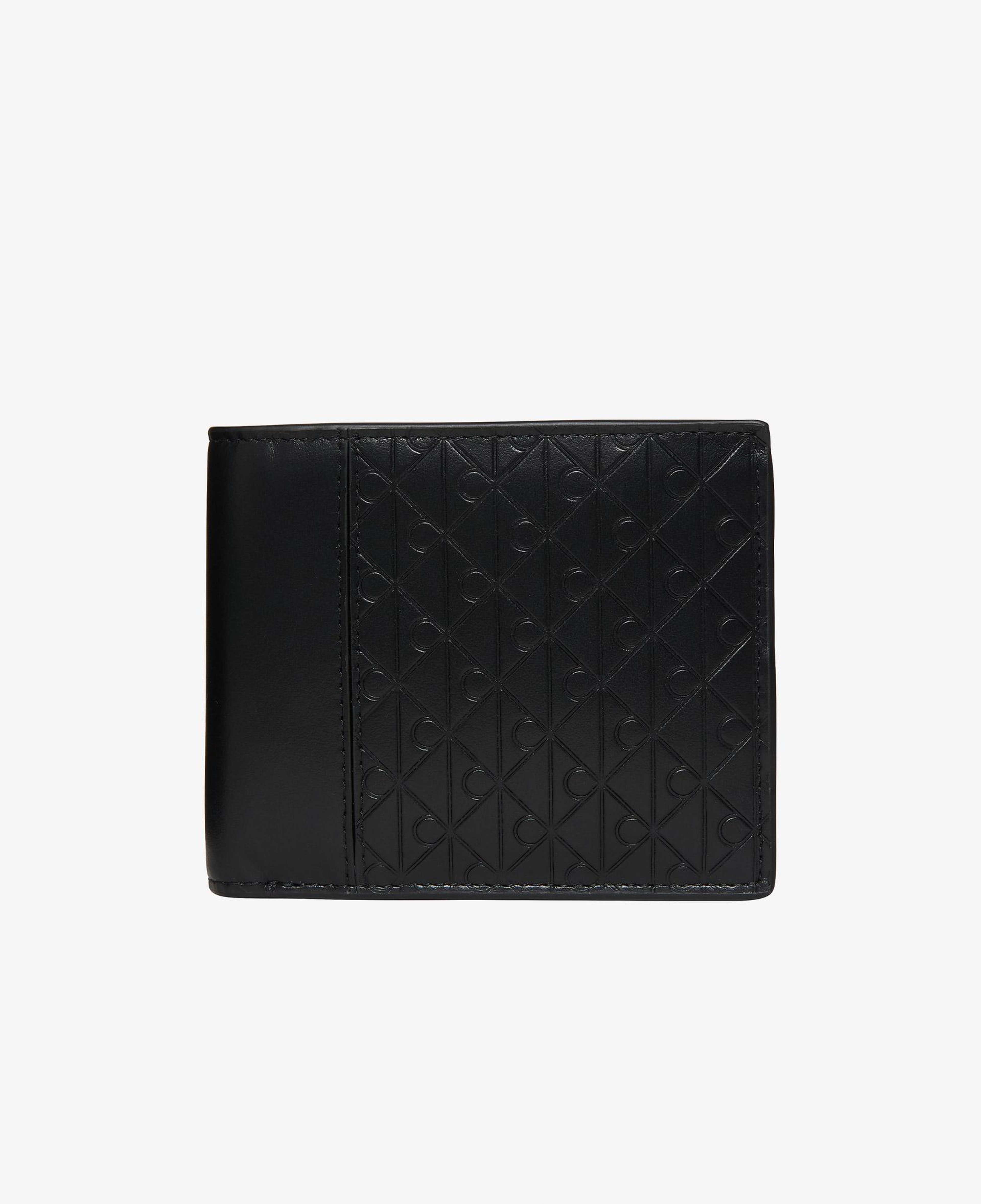 Calvin Klein Refined Emblem Mix Billfold Erkek Siyah Cüzdan