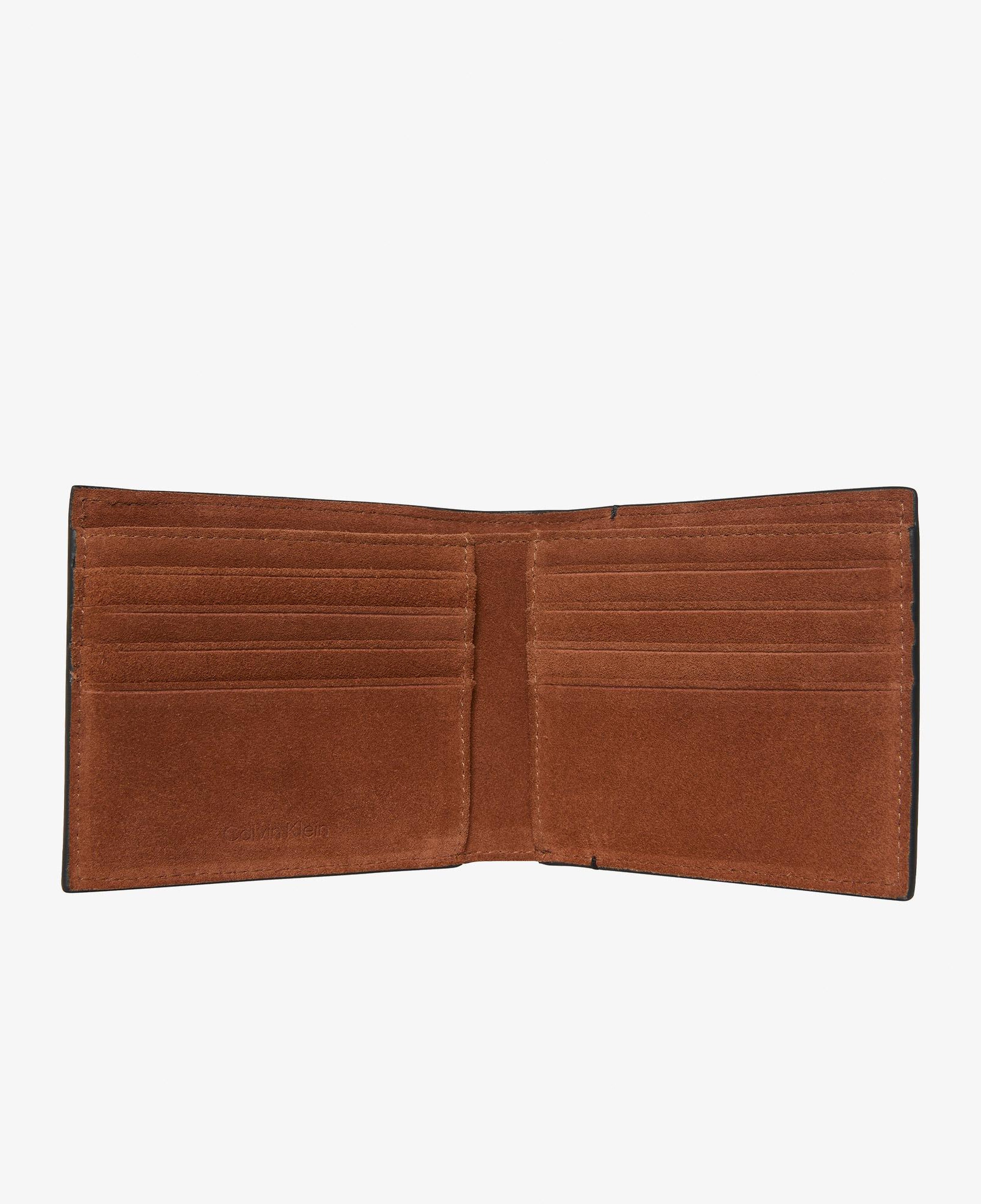 Calvin Klein Bold Suede Billfold Erkek Siyah Cüzdan