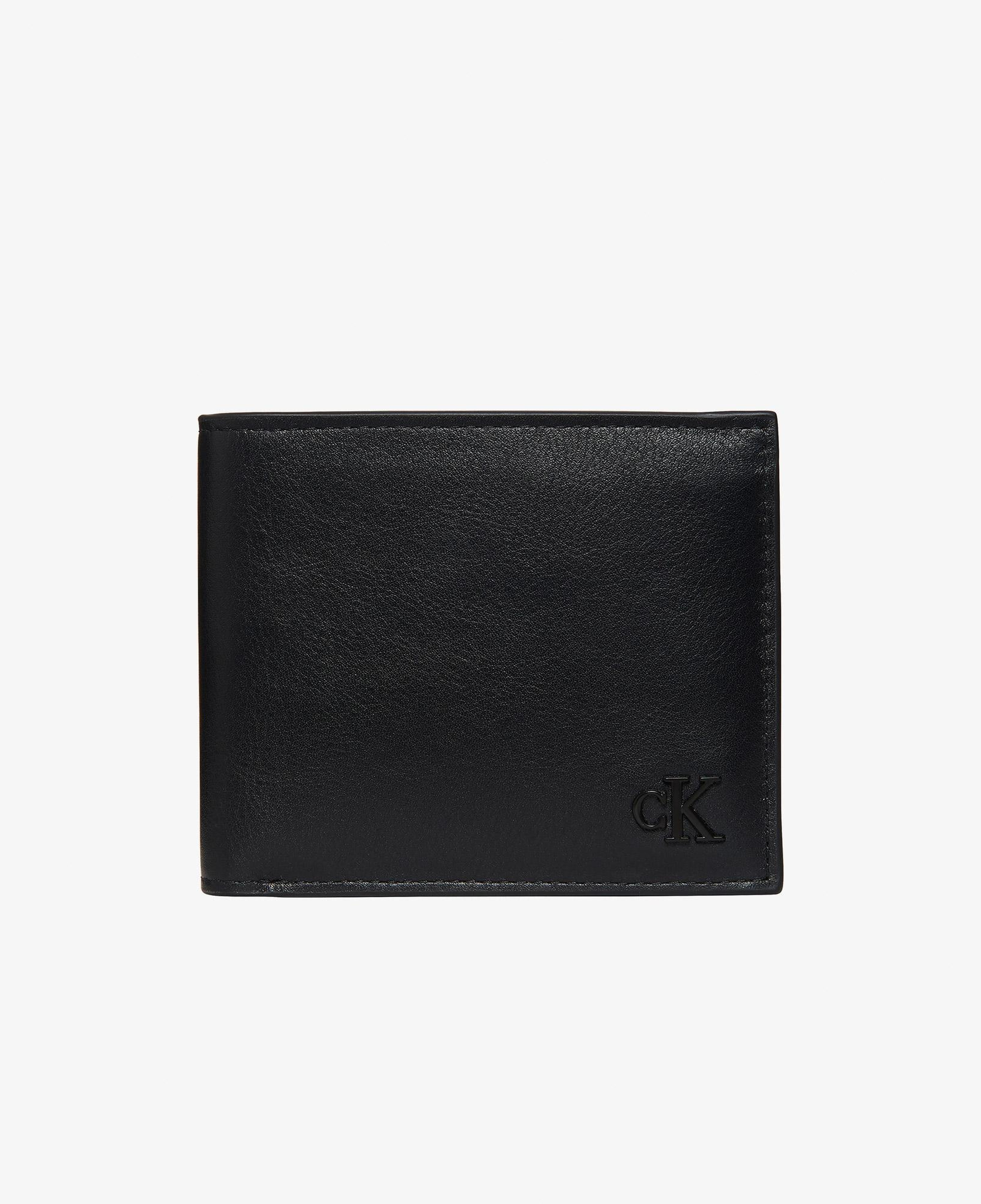 Calvin Klein Bold Suede Billfold Erkek Siyah Cüzdan