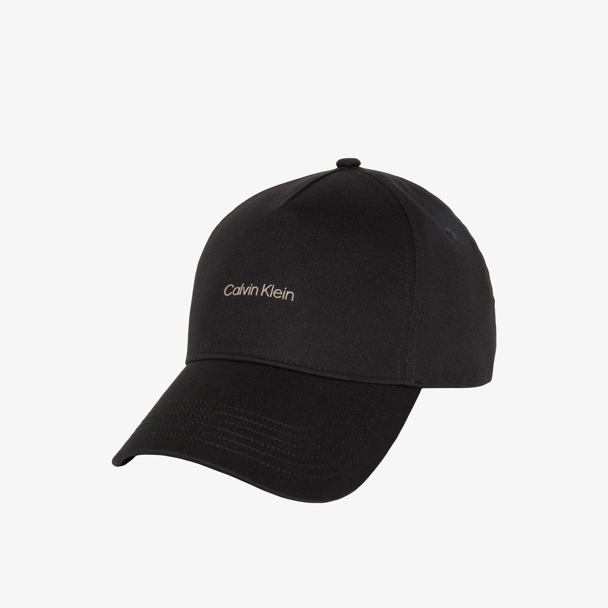 Calvin Klein Cotton Twill Kadın Siyah Şapka