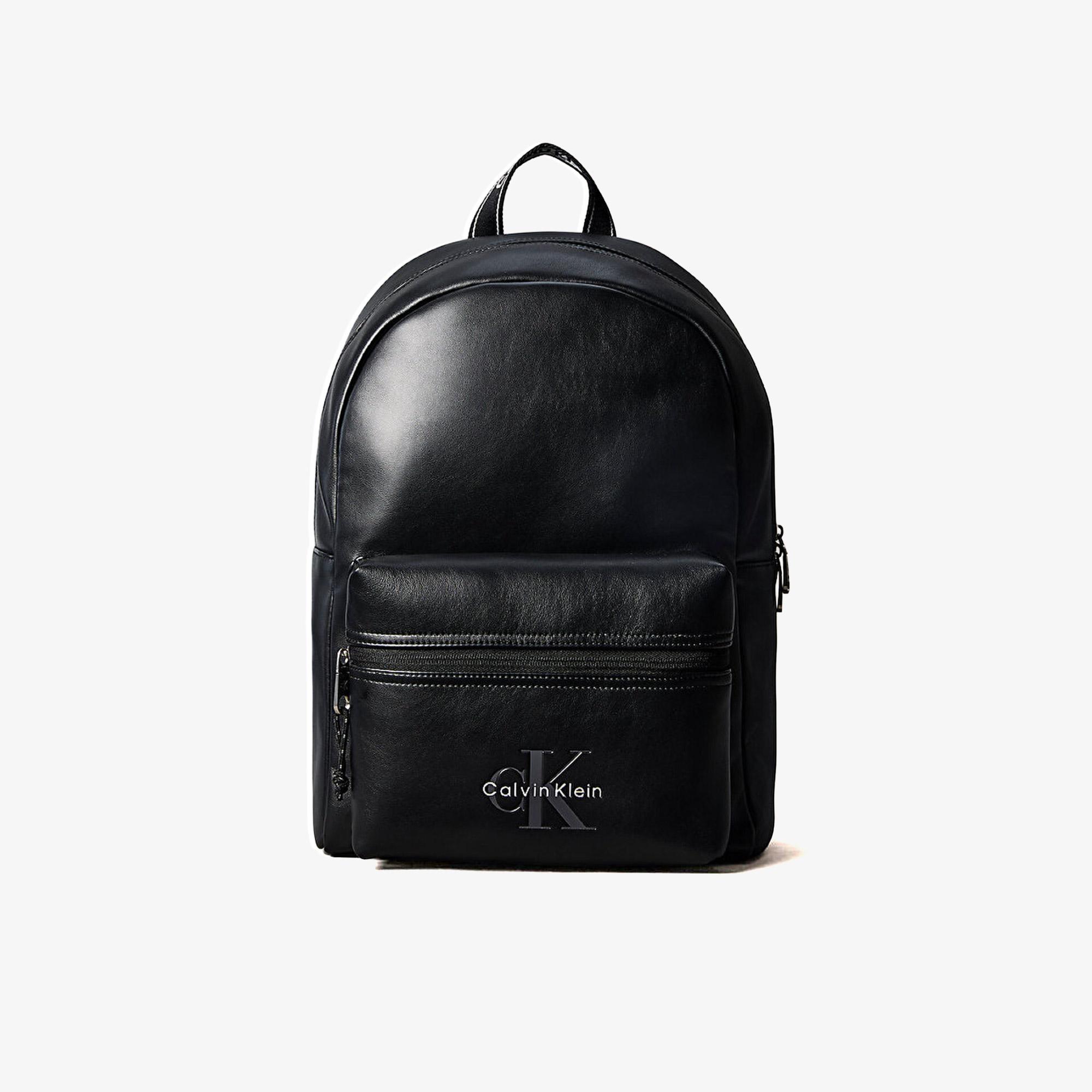 Calvin Klein Bold Logo Webbing Erkek Siyah Sırt Çantası