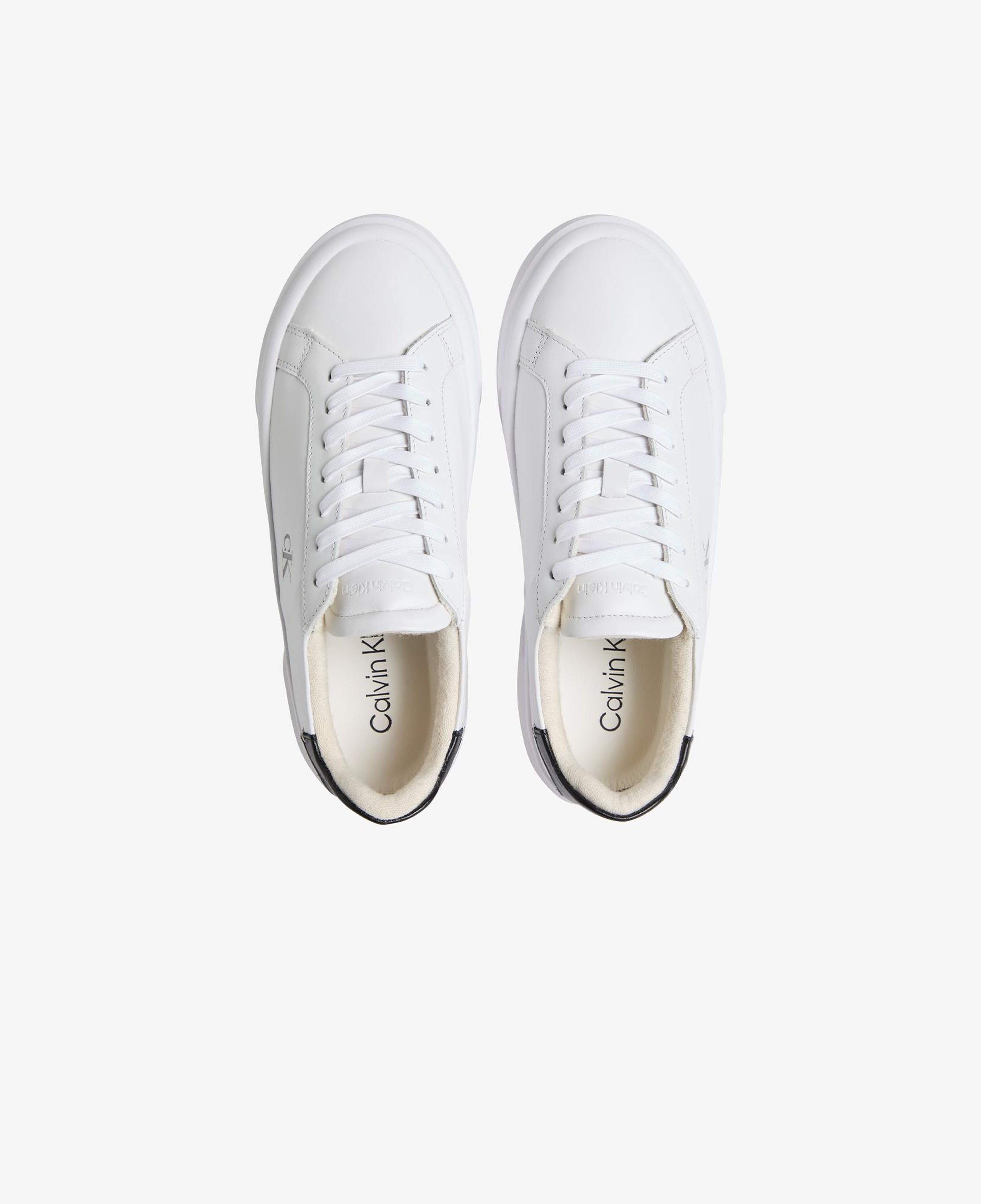Calvin Klein Flatform Lace Up Kadın Beyaz Sneaker