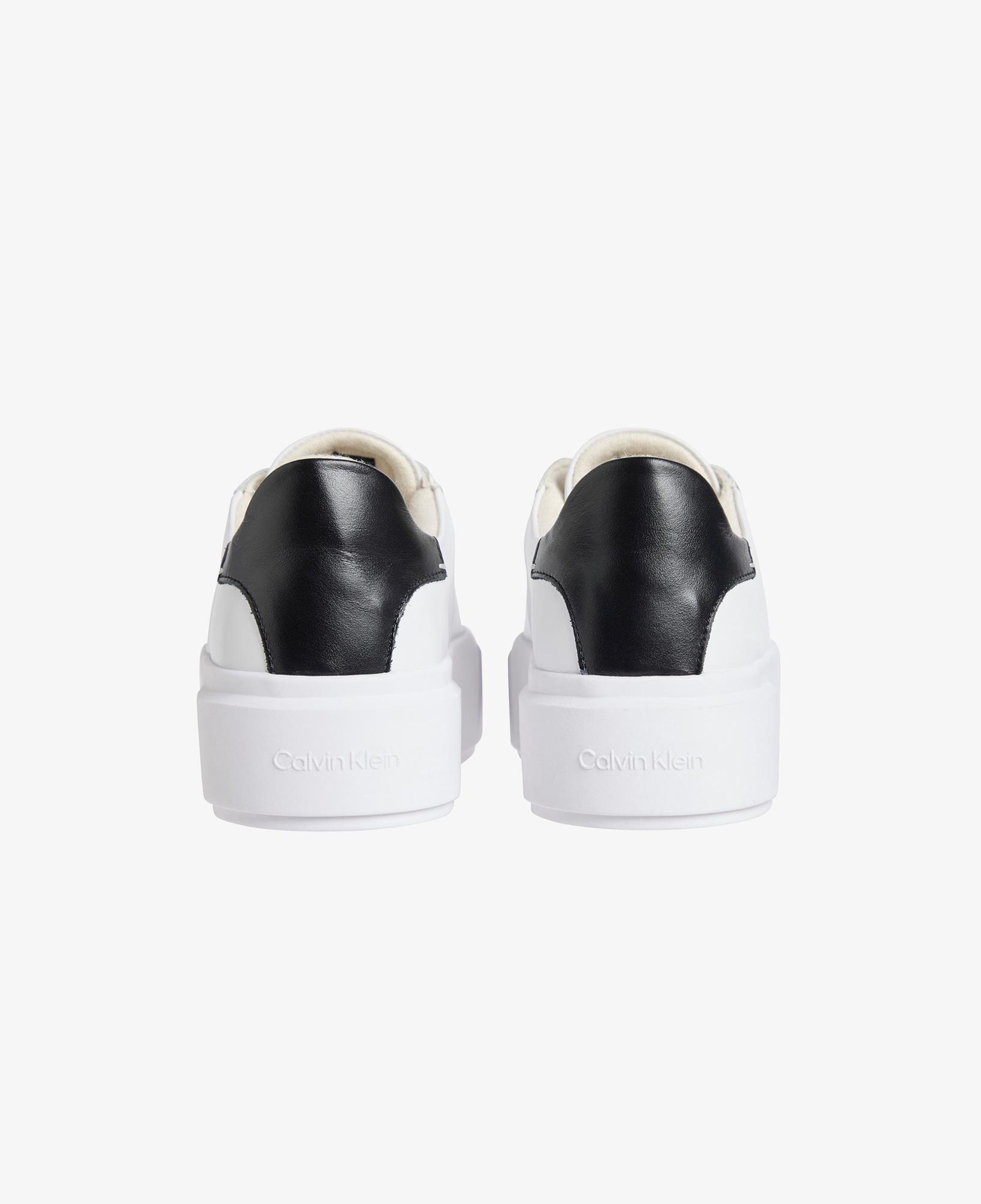 Calvin Klein Flatform Lace Up Kadın Beyaz Sneaker
