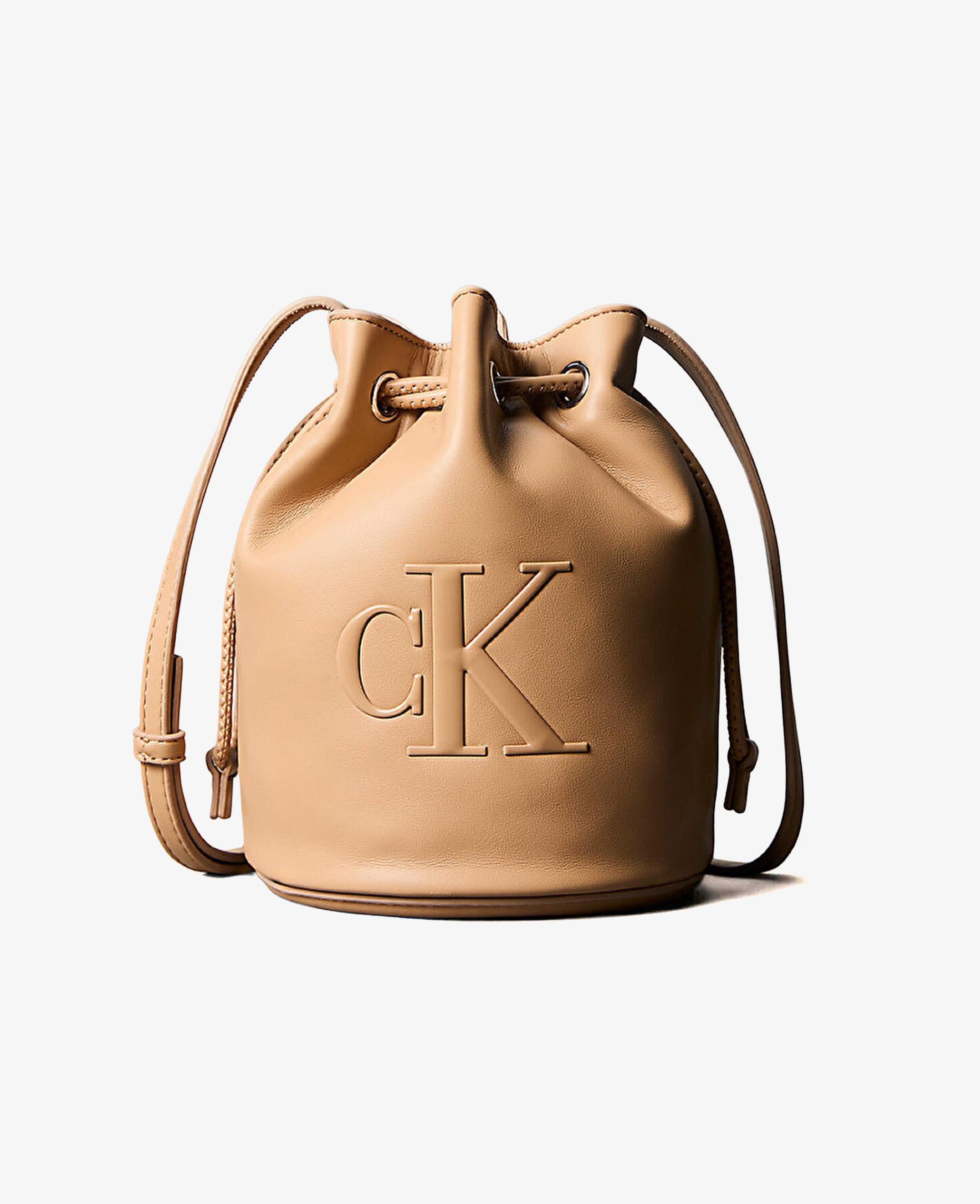 Calvin Klein Bold Small Bucket Kadın Kahverengi El Çantası