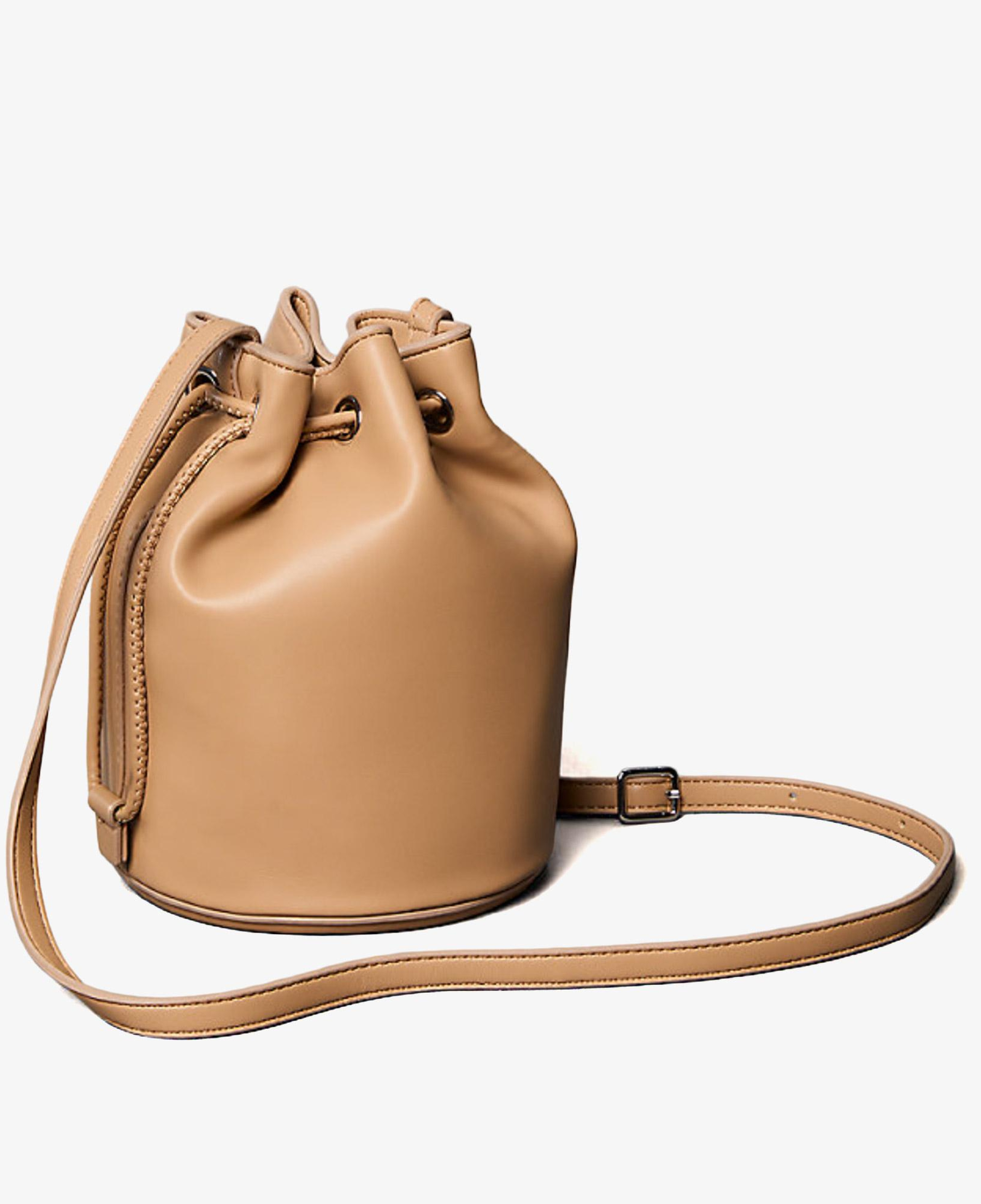 Calvin Klein Bold Small Bucket Kadın Kahverengi El Çantası