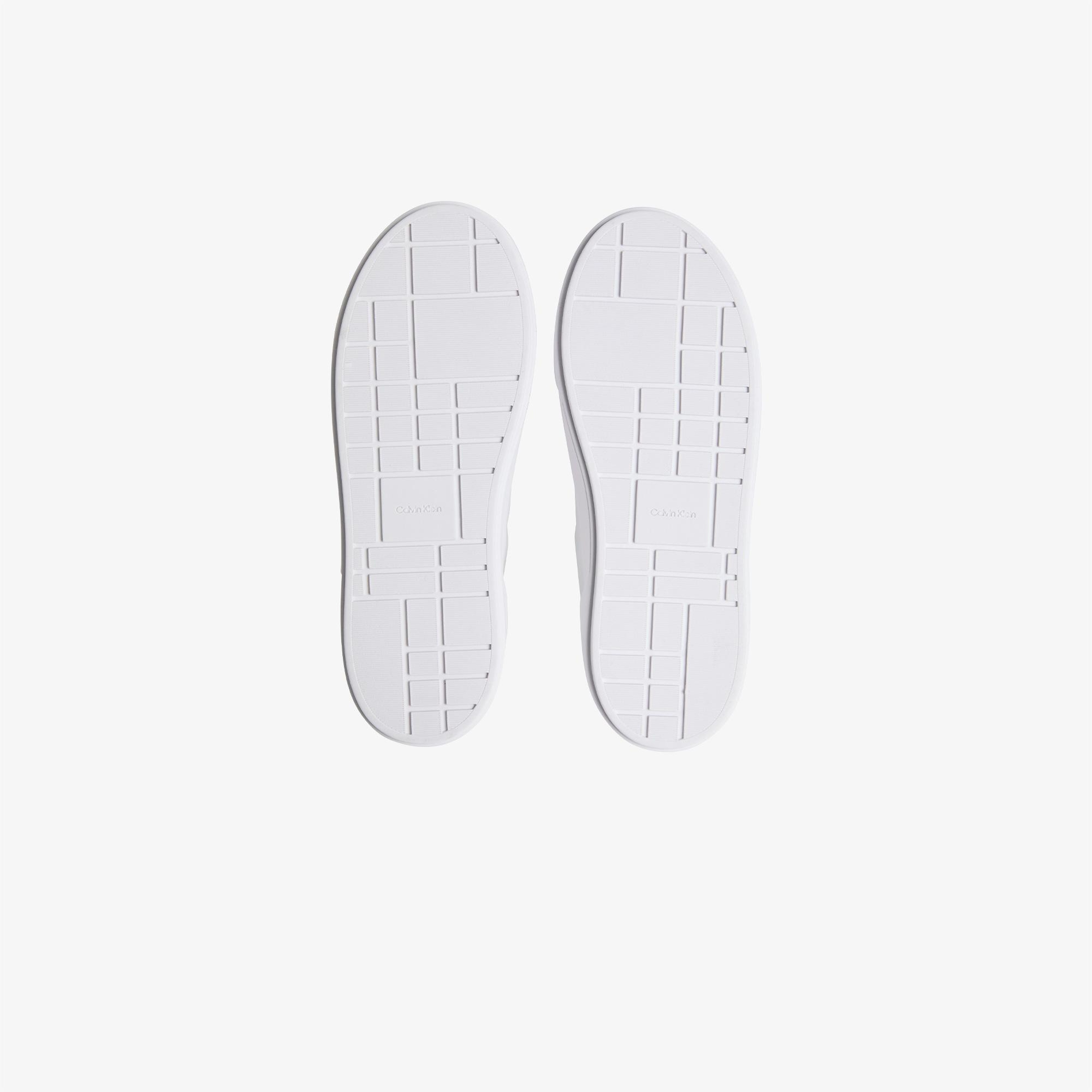 Calvin Klein Flatform Lace Up Kadın Beyaz Sneaker