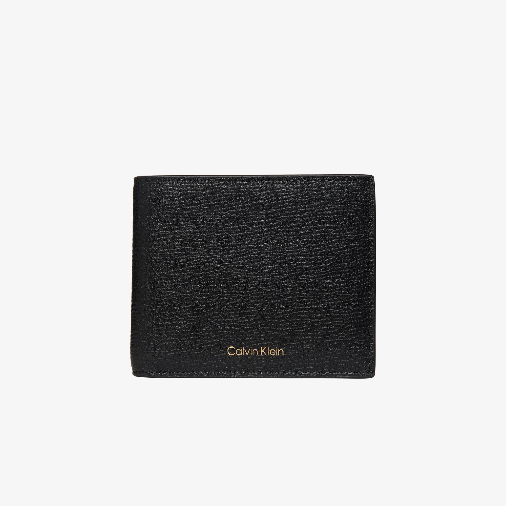 Calvin Klein Premium Leather Billfold Erkek Siyah Cüzdan