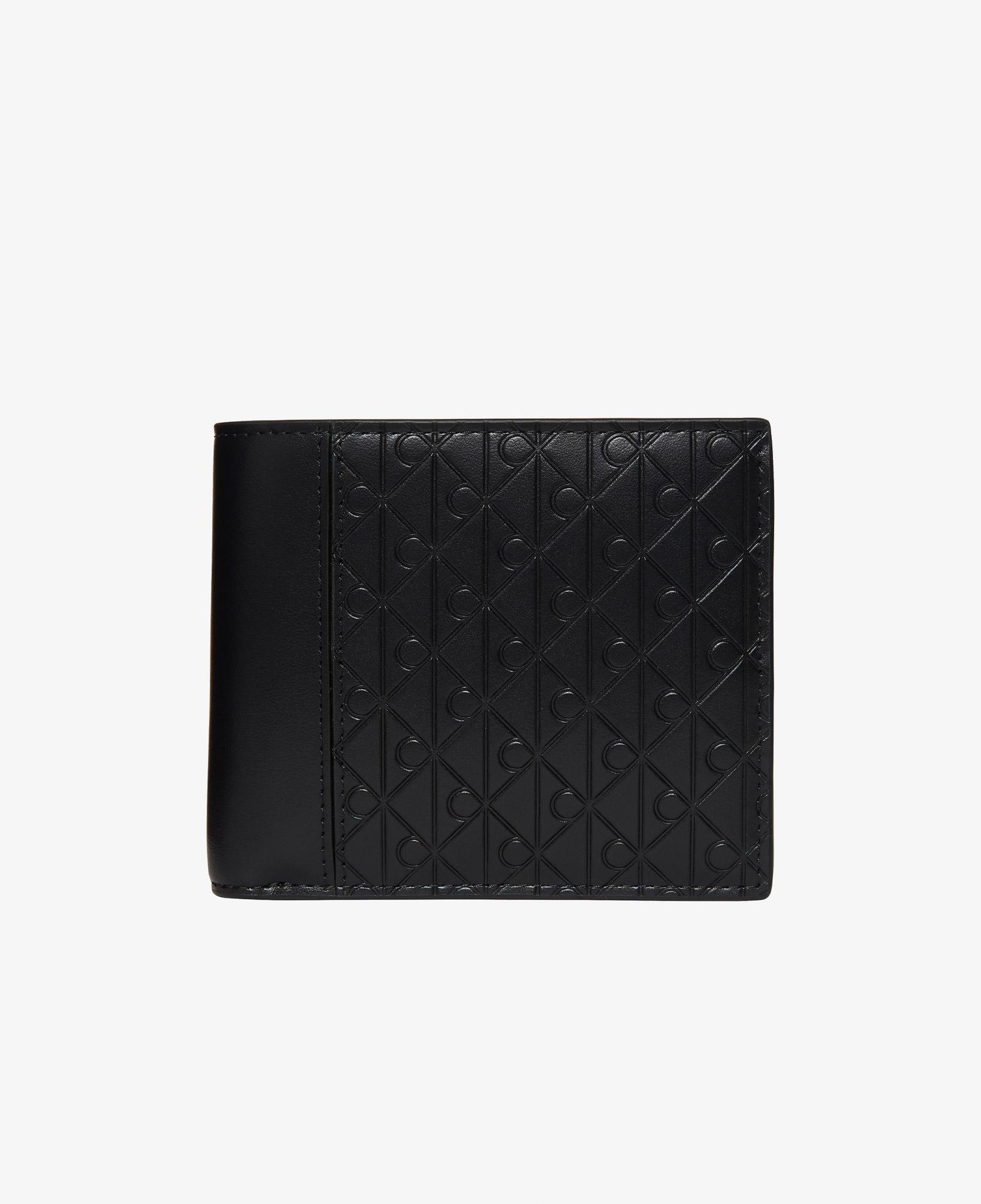 Calvin Klein Refined Emblem Mix Billfold Erkek Siyah Cüzdan