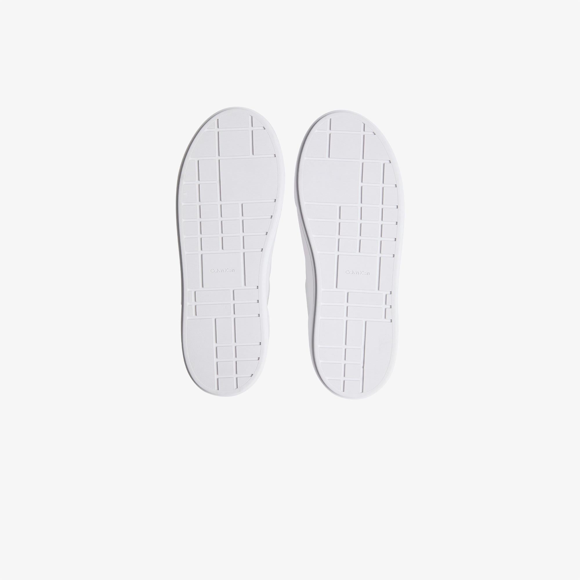 Calvin Klein Flatform Lace Up Kadın Beyaz Sneaker