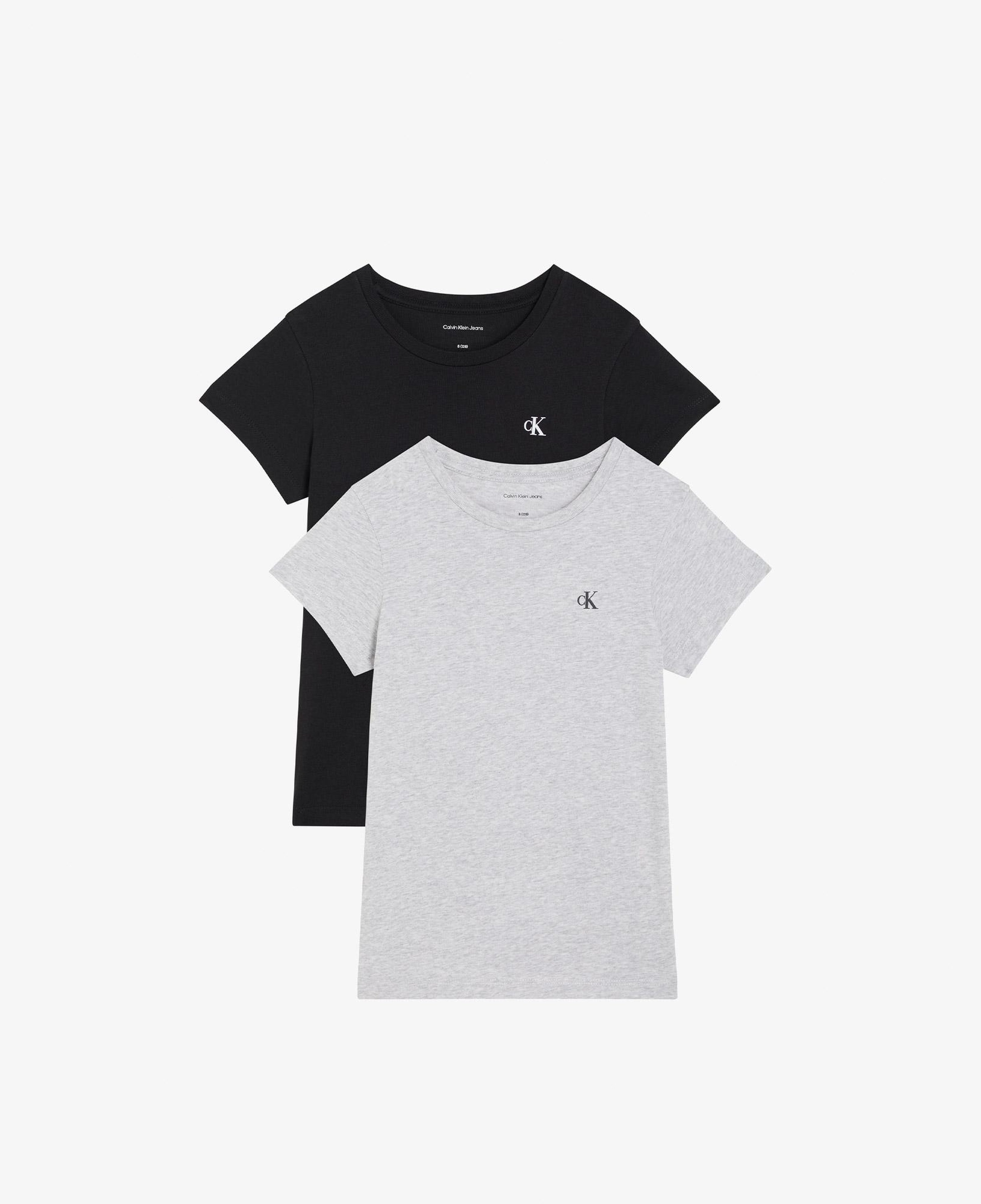 Calvin Klein 2'li Slim Çocuk Siyah T-Shirt