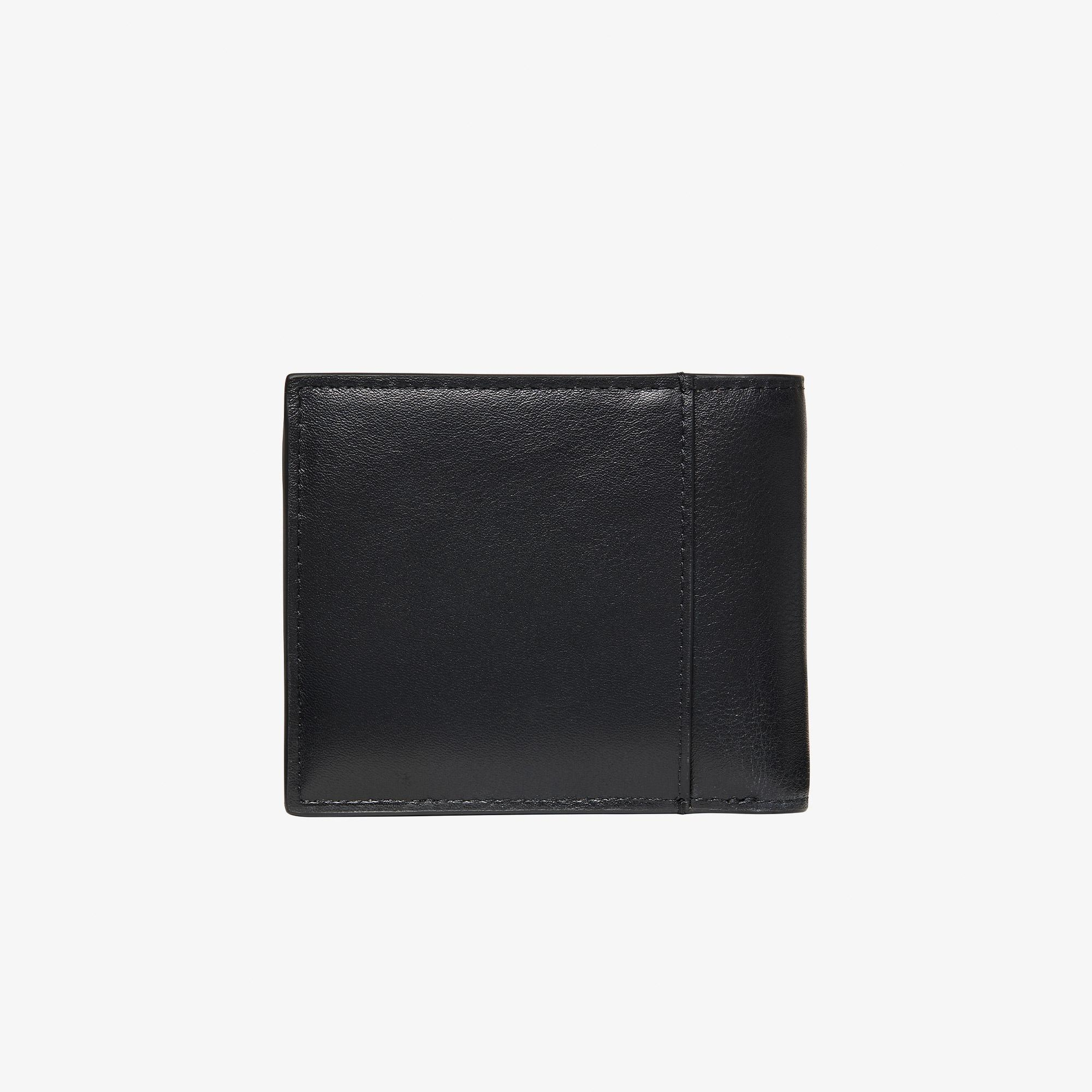 Calvin Klein Bold Suede Billfold Coin Erkek Siyah Cüzdan