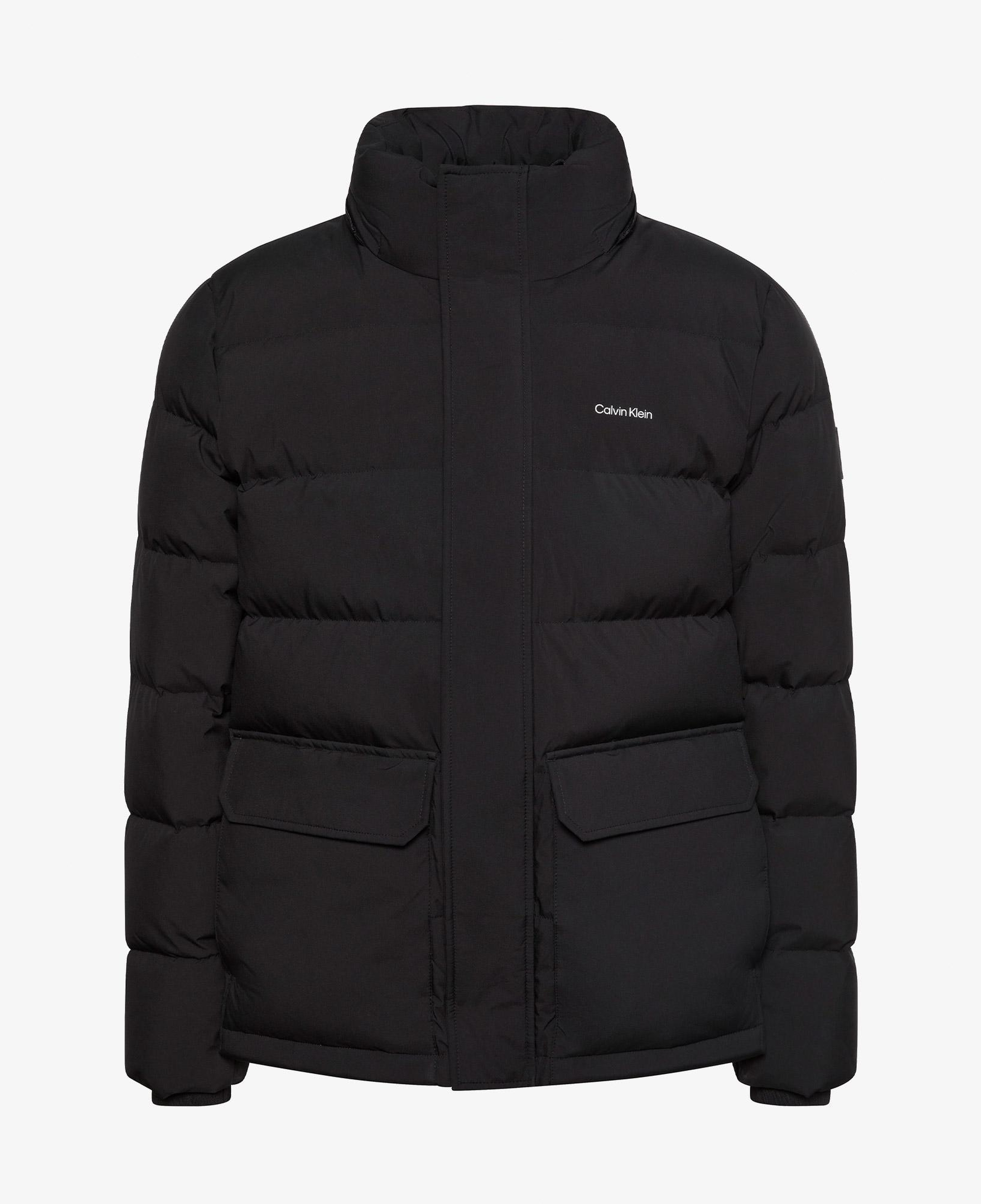 Calvin Klein Matte Down Puffer Erkek Siyah Ceket