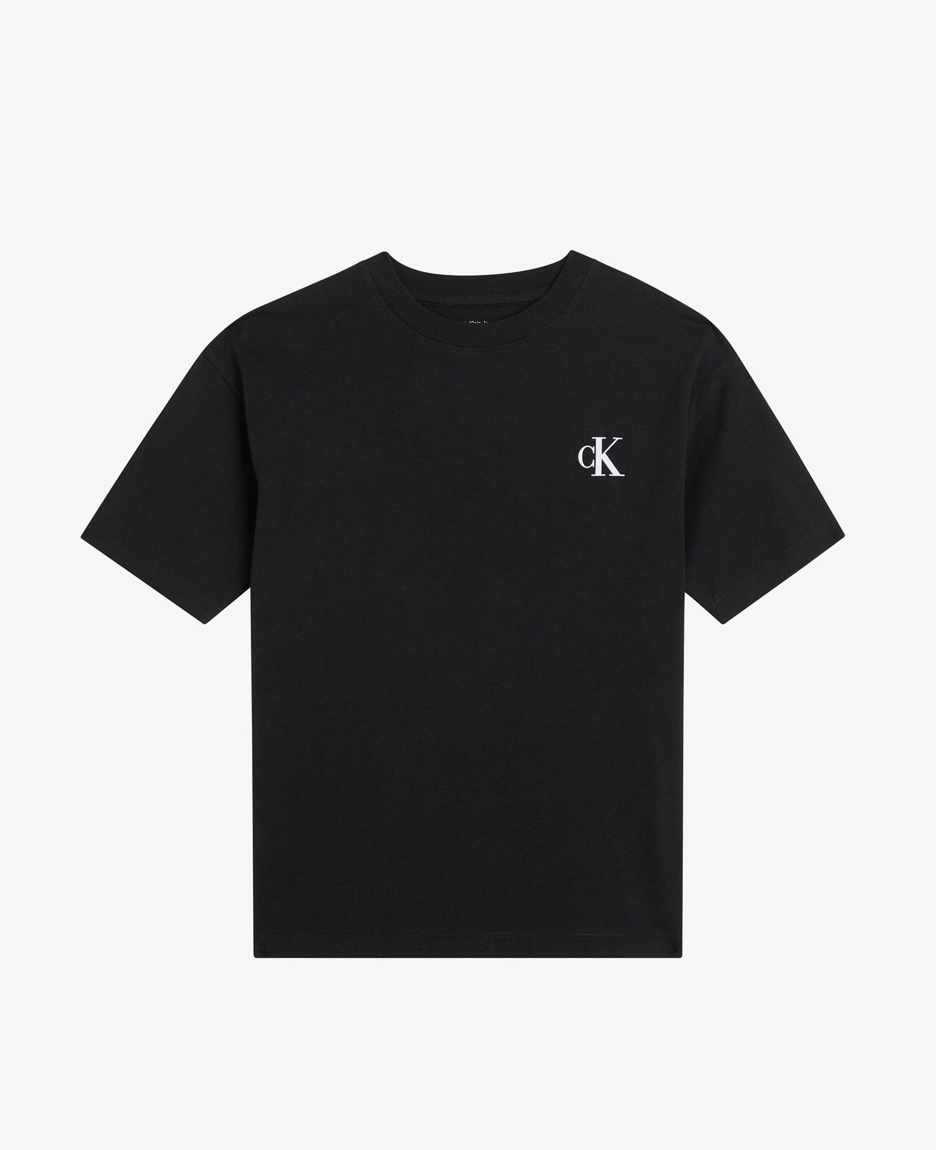 Calvin Klein 2'li Monogram Çocuk Siyah T-Shirt