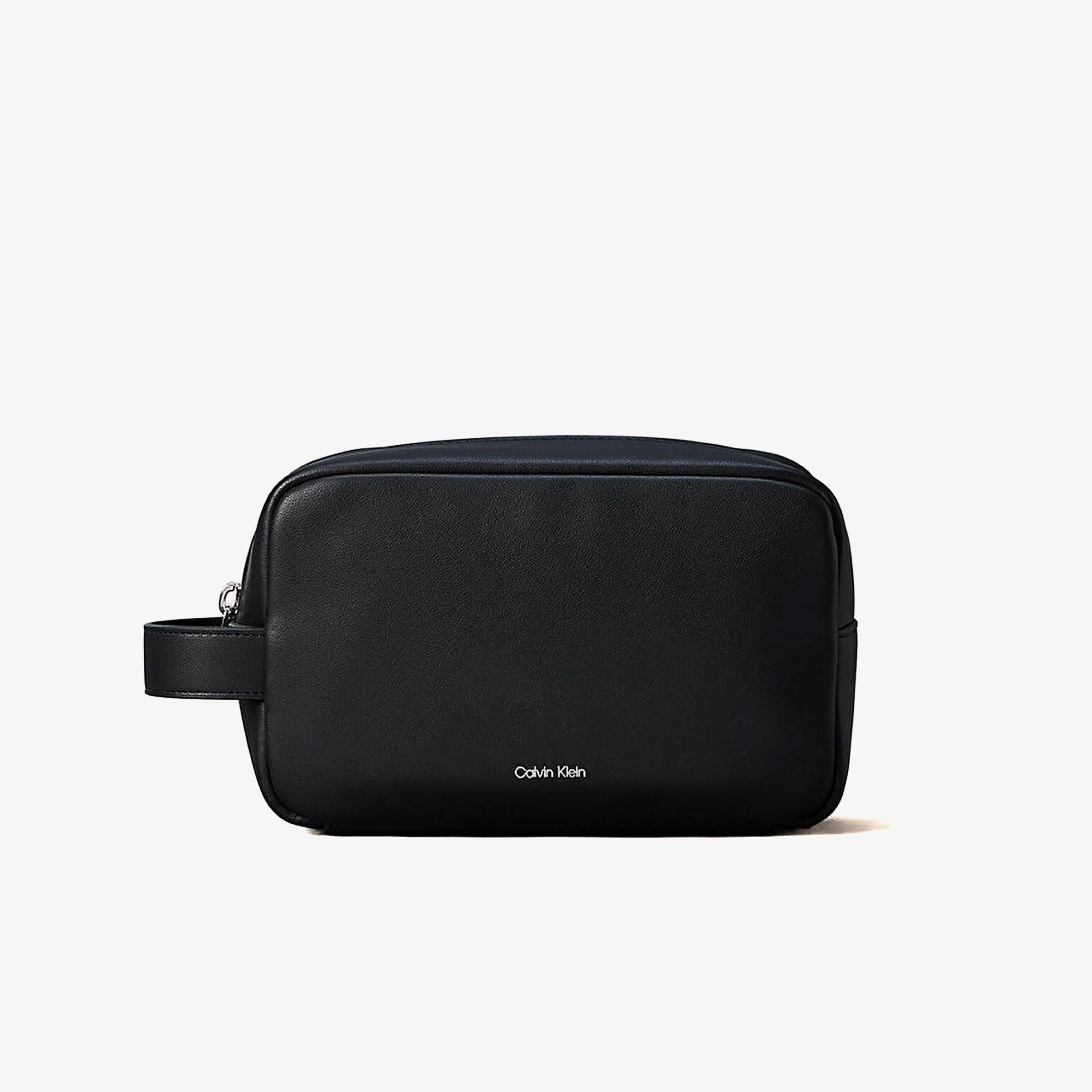 Calvin Klein Raised Dopp Kit Erkek Siyah El Çantası