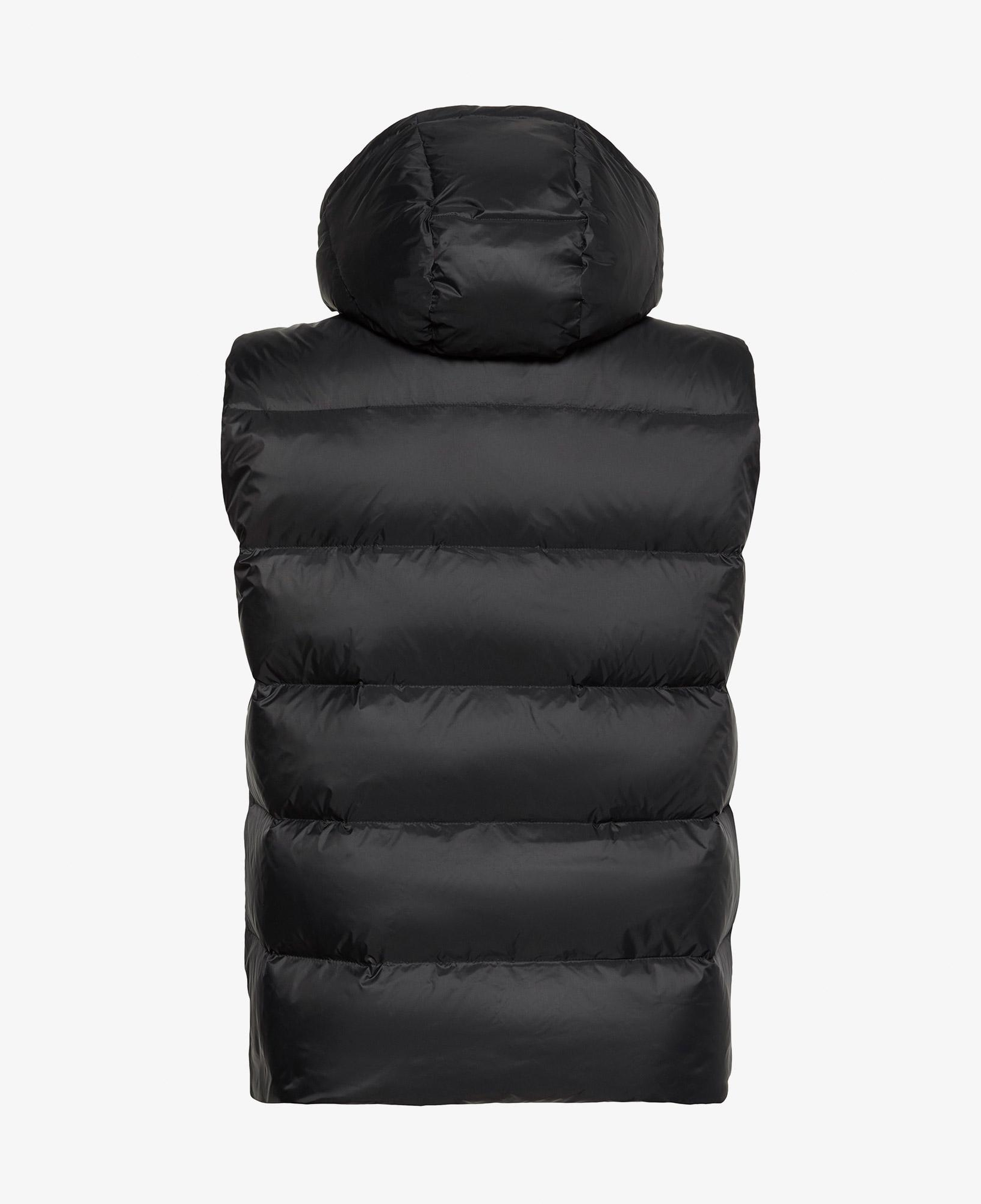 Calvin Klein Nylon Zip Off Down Puffer Erkek Siyah Yelek