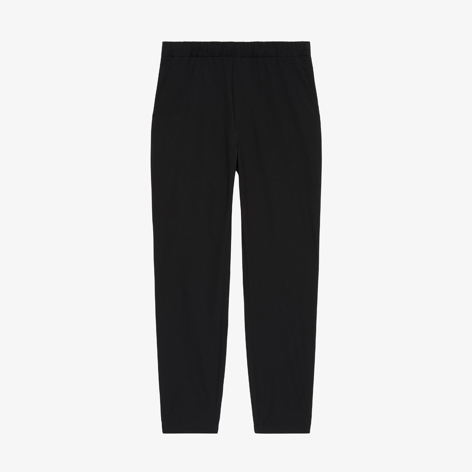 Calvin Klein Slim Tech Pull-On Erkek Siyah Pantolon
