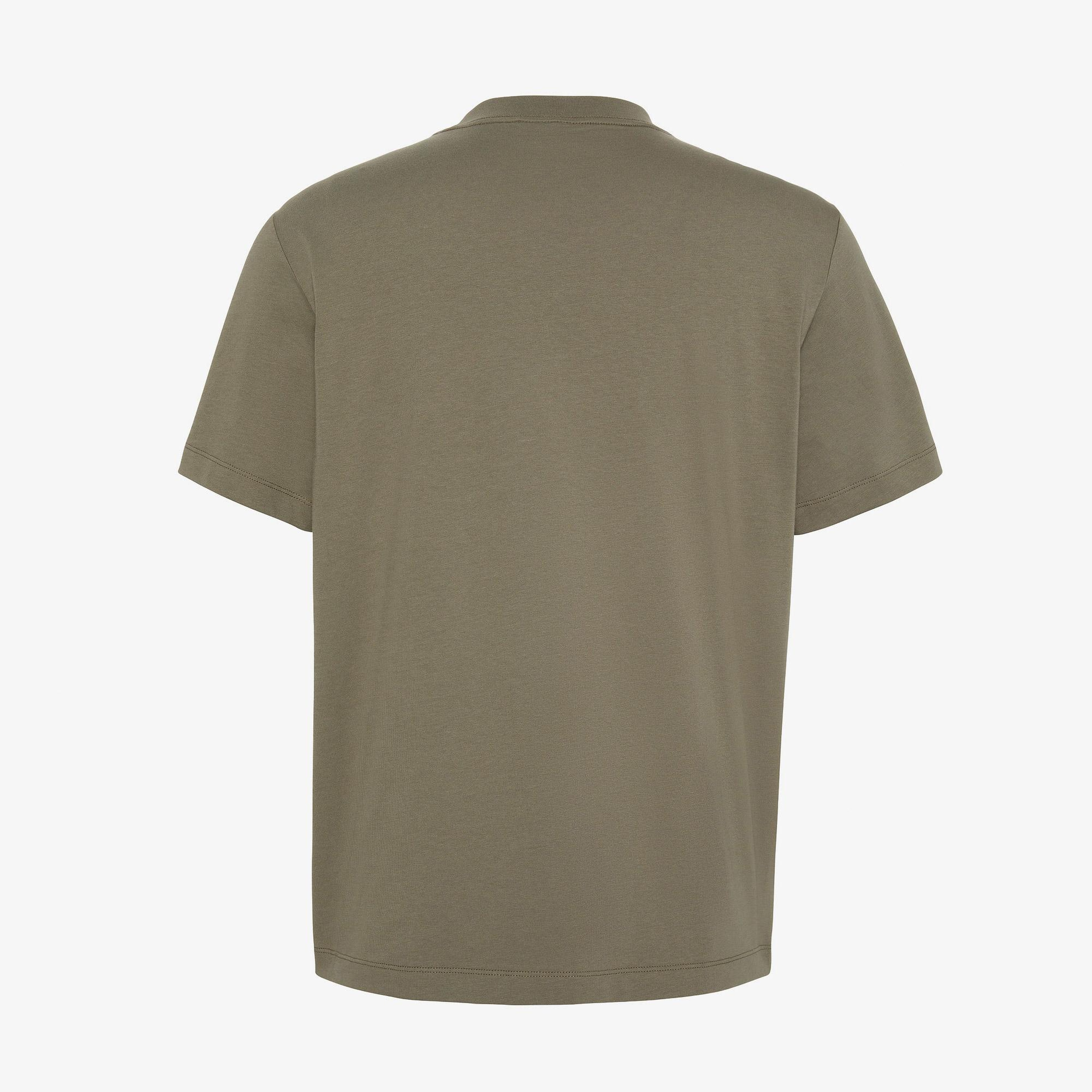 Calvin Klein 20S Distressd Monologo Graphic Erkek Bej T-Shirt